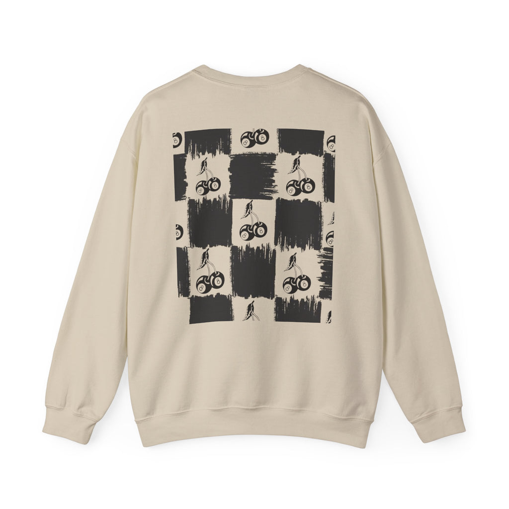 Cherry Checkerboard Crewneck Sweatshirt