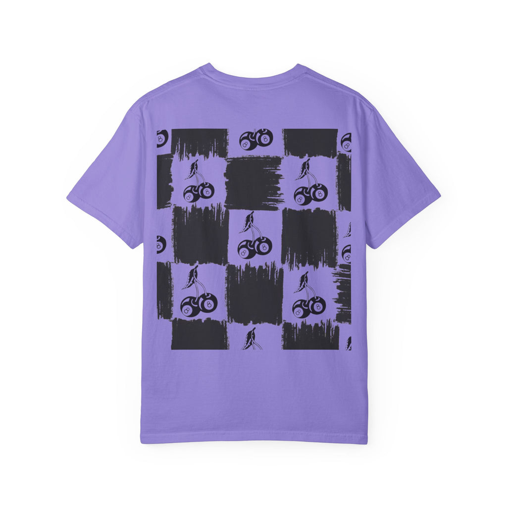 Cherry Checkerboard Graphic T-Shirt