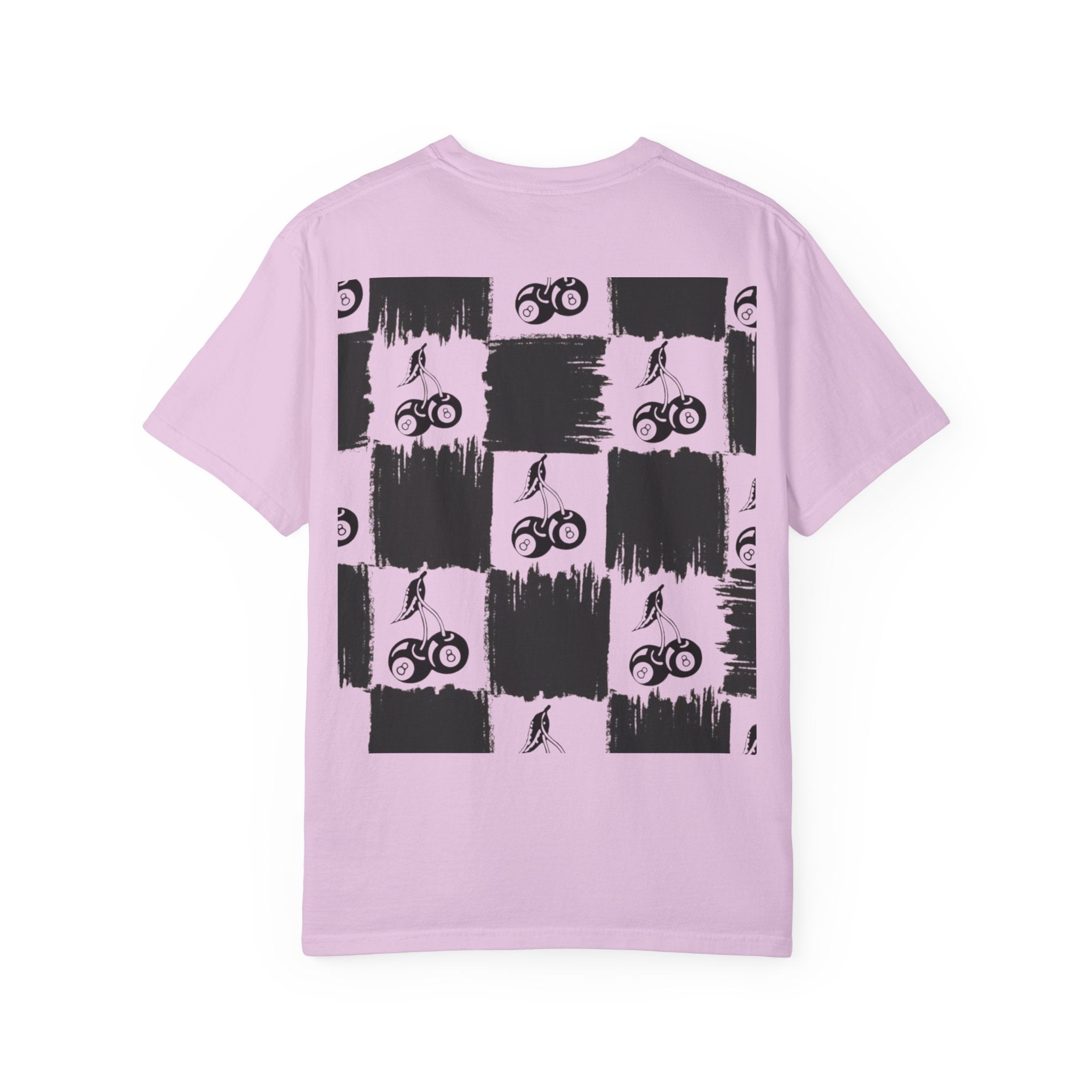 Cherry Checkerboard Graphic T-Shirt