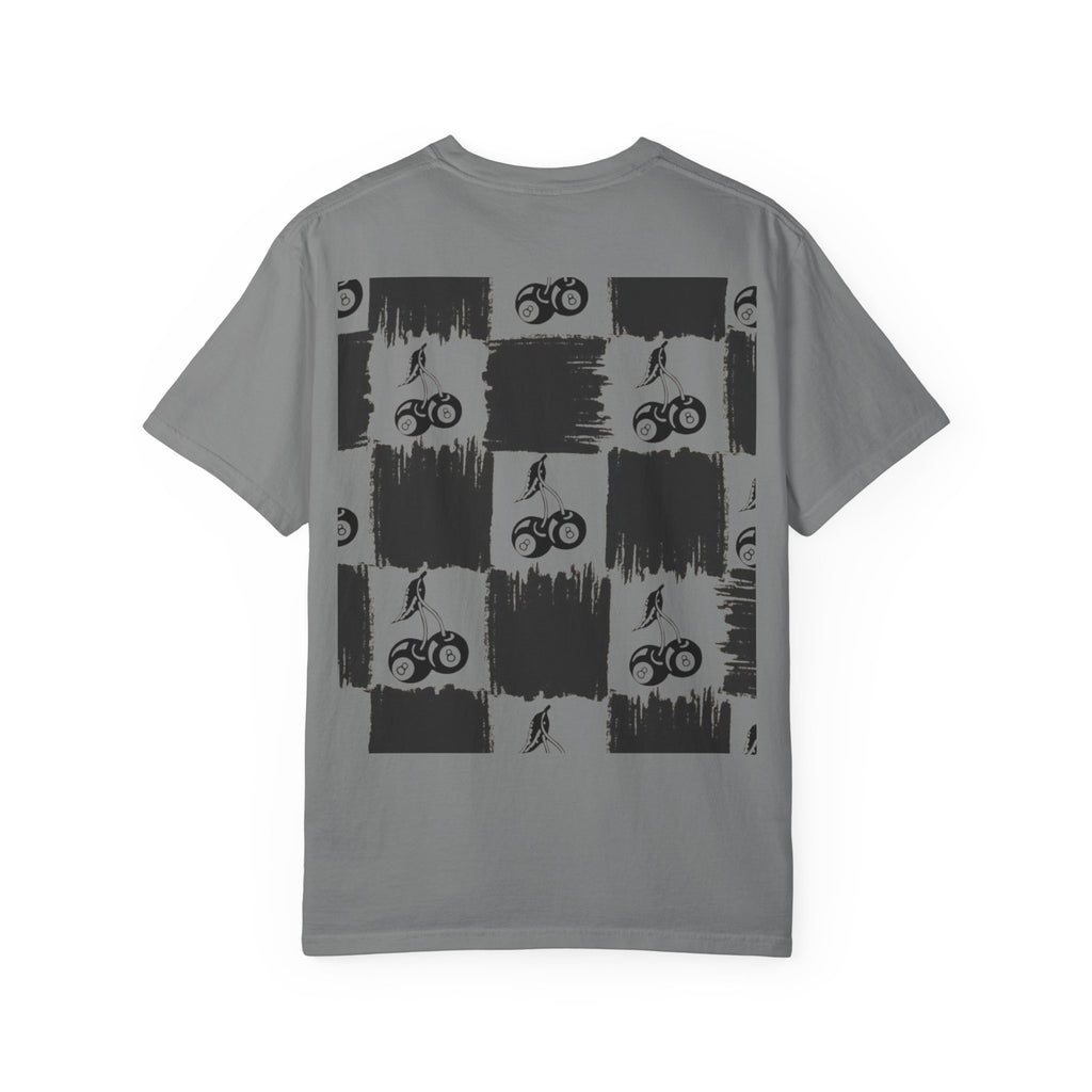 Cherry Checkerboard Graphic T-Shirt