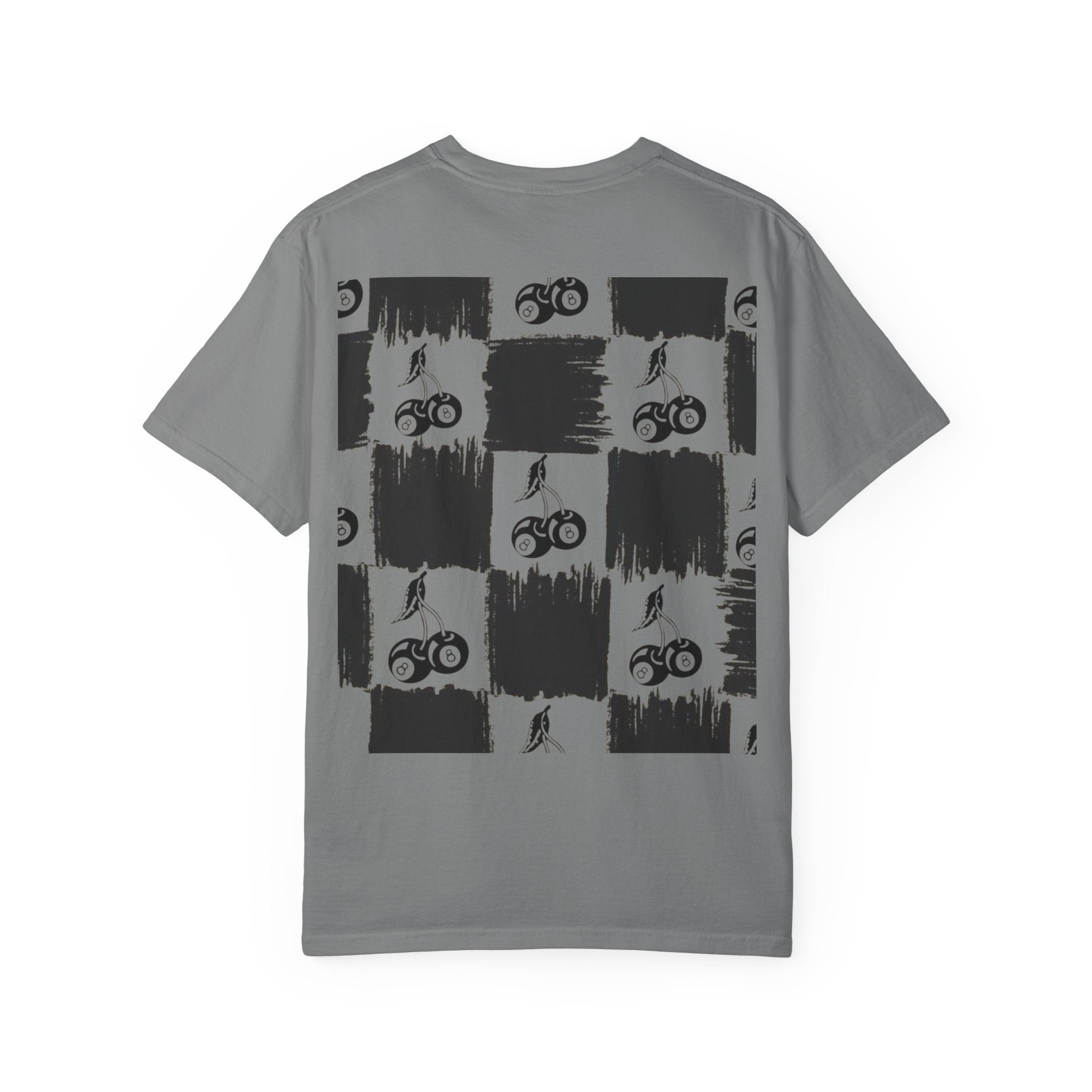 Cherry Checkerboard Graphic T-Shirt