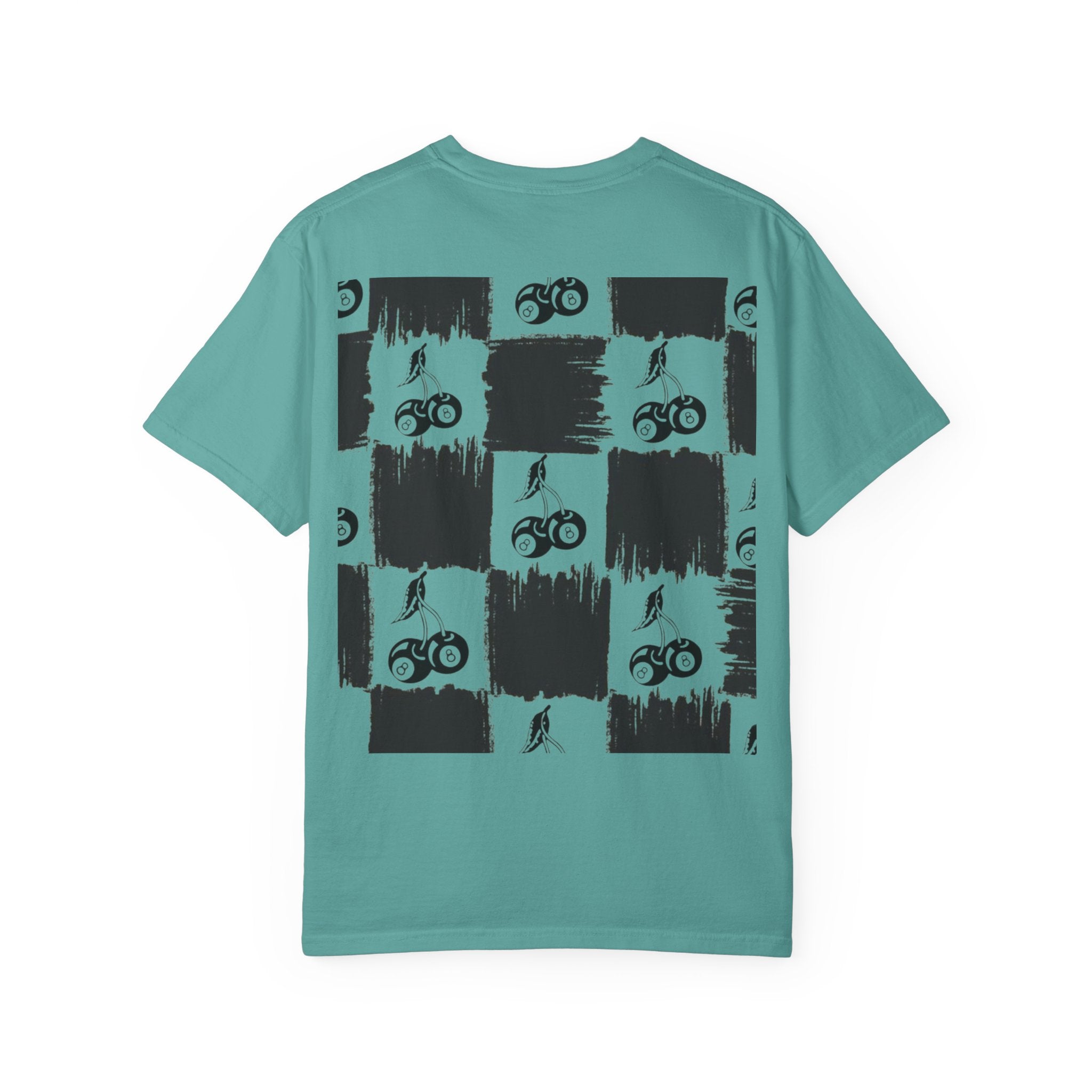 Cherry Checkerboard Graphic T-Shirt