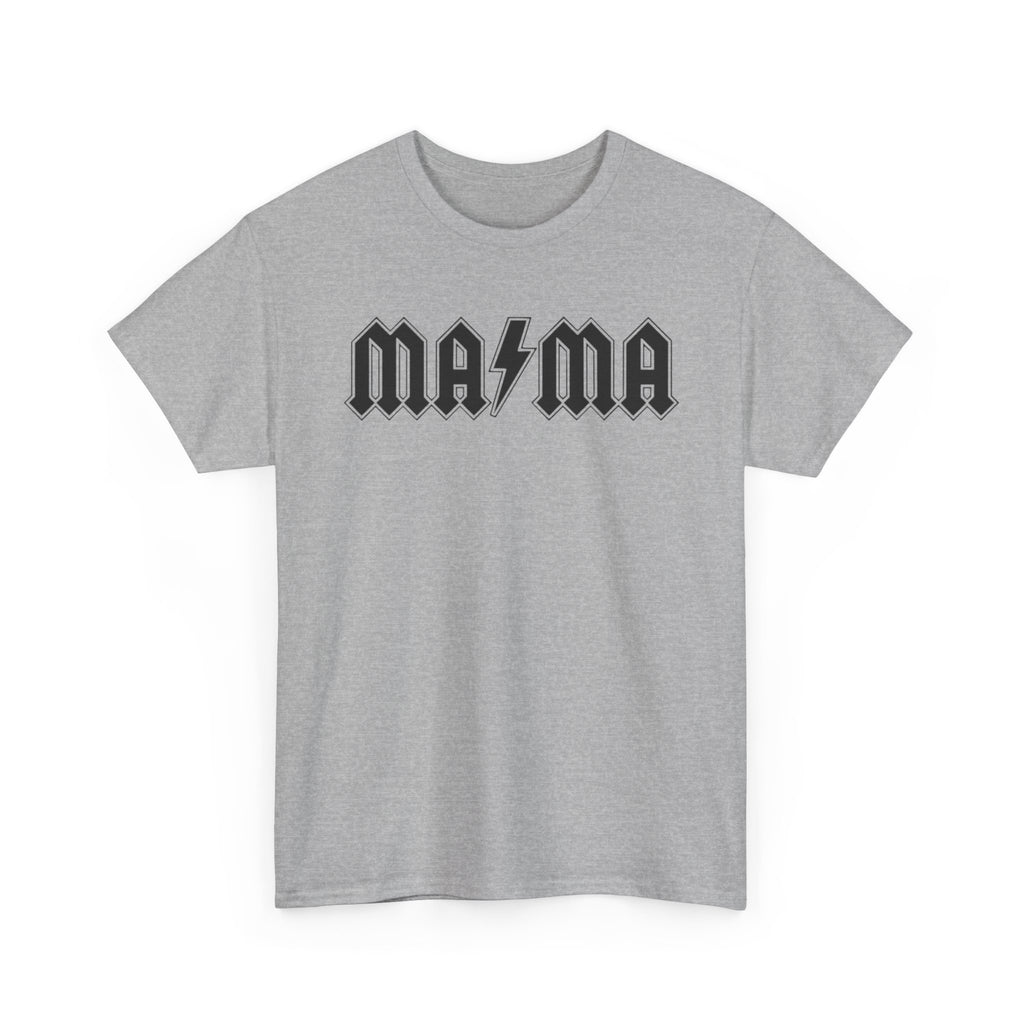 Mama Rock Tee — Gothic Lettering "MAMA" Graphic T-Shirt