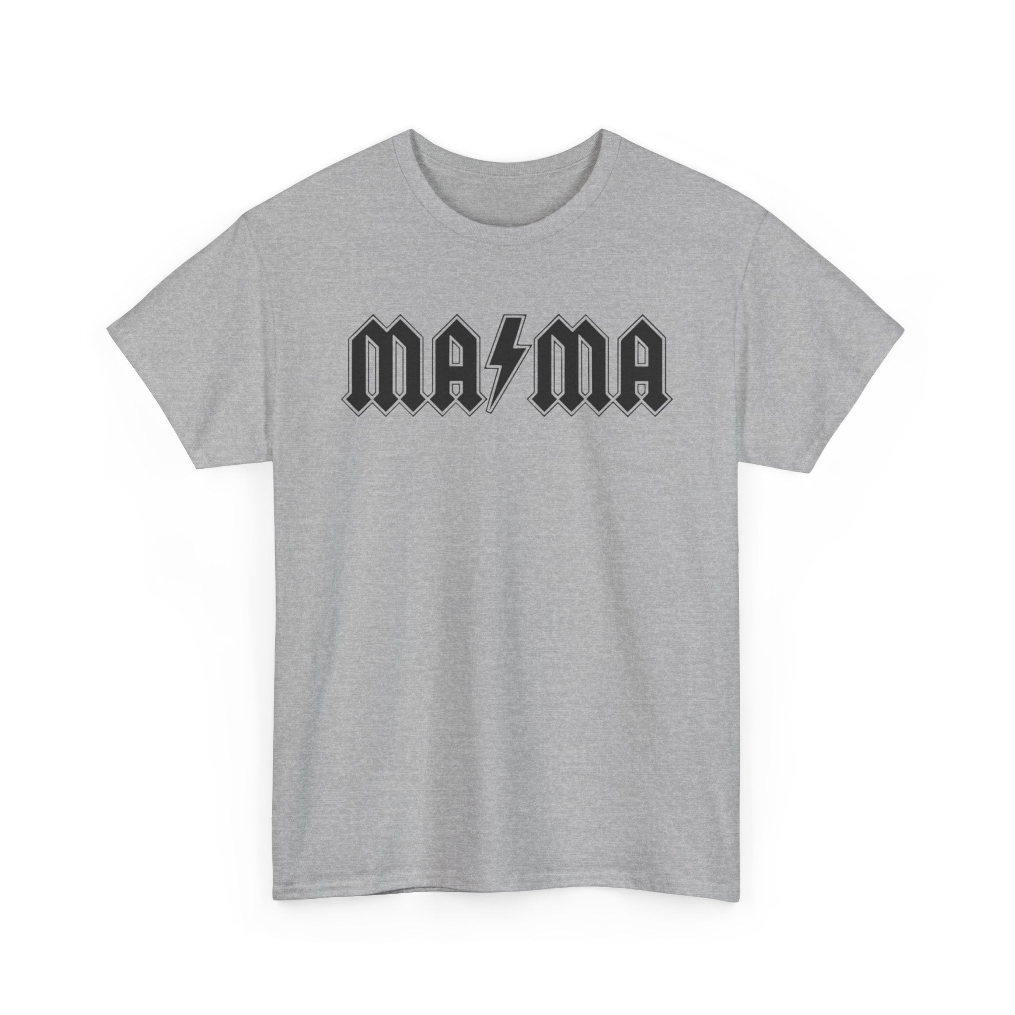 Mama Rock Tee — Gothic Lettering "MAMA" Graphic T-Shirt