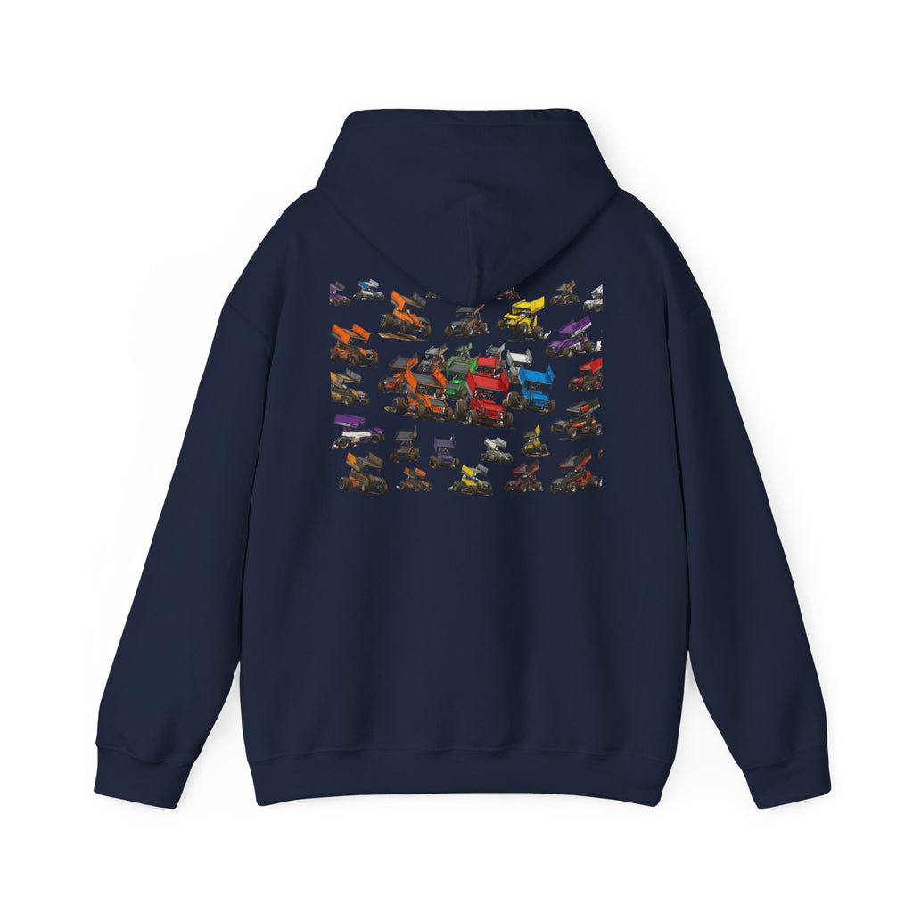 Hoodie — Vintage Racing  Backprint Hoodie