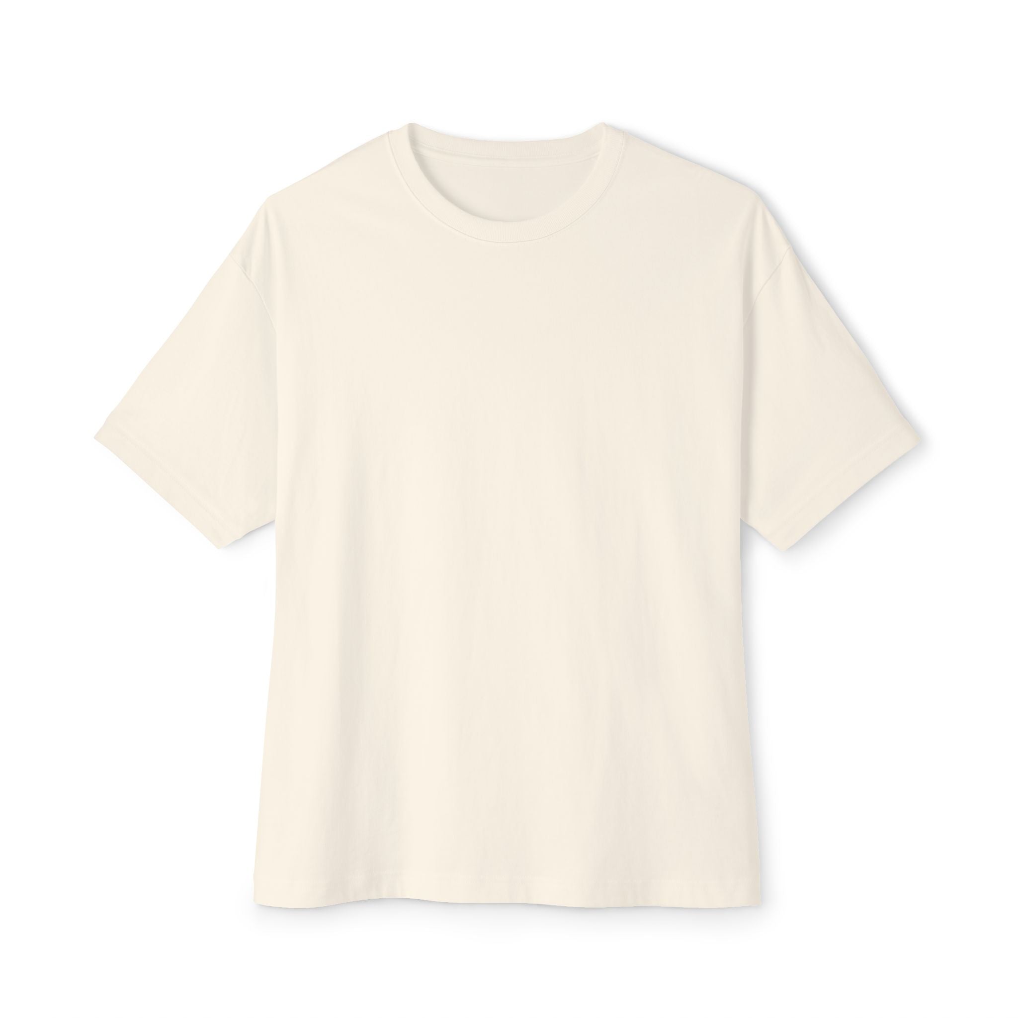 Fishing Polaroid Oversized Tee — Vintage Trout Back Print