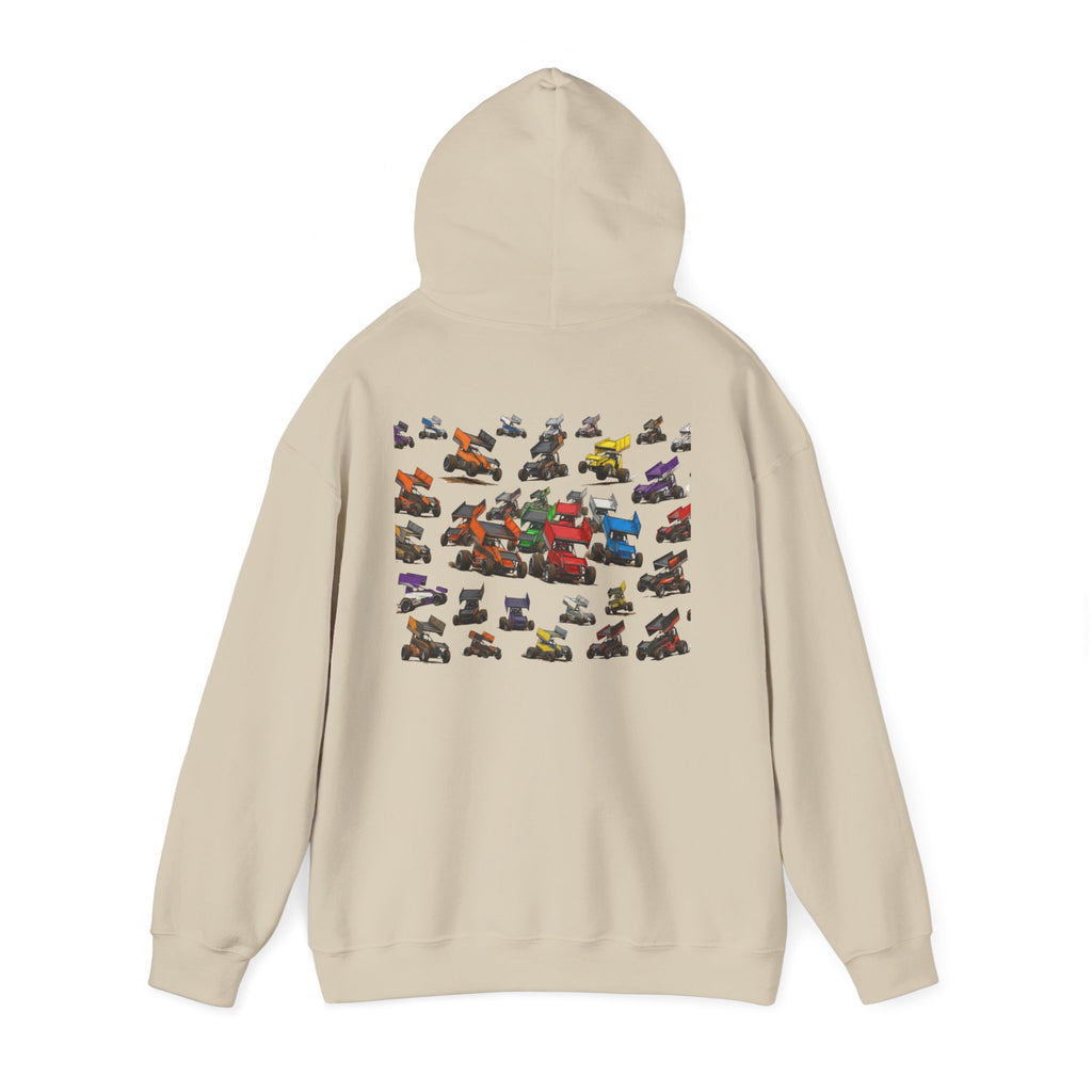 Hoodie — Vintage Racing  Backprint Hoodie