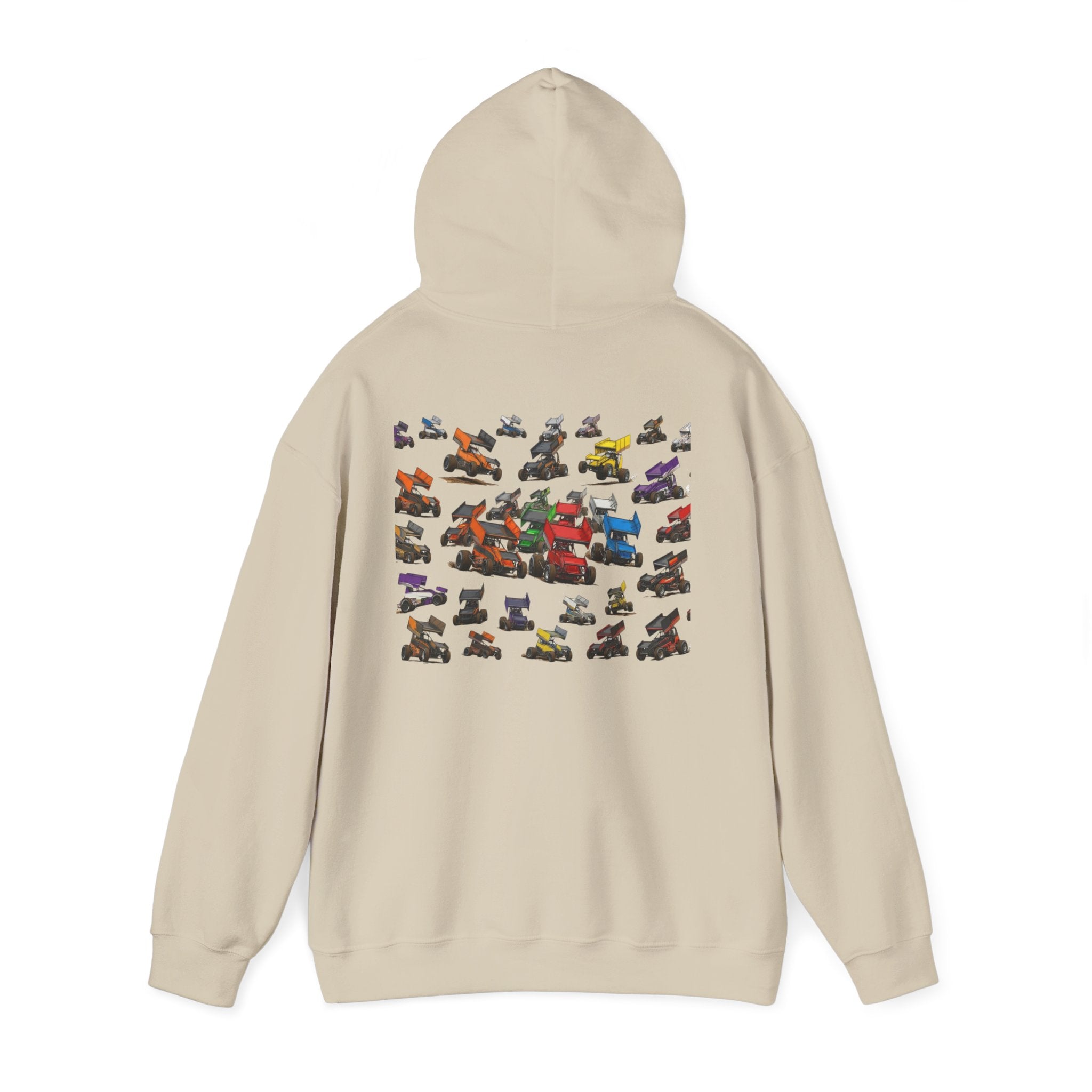 Hoodie — Vintage Racing  Backprint Hoodie