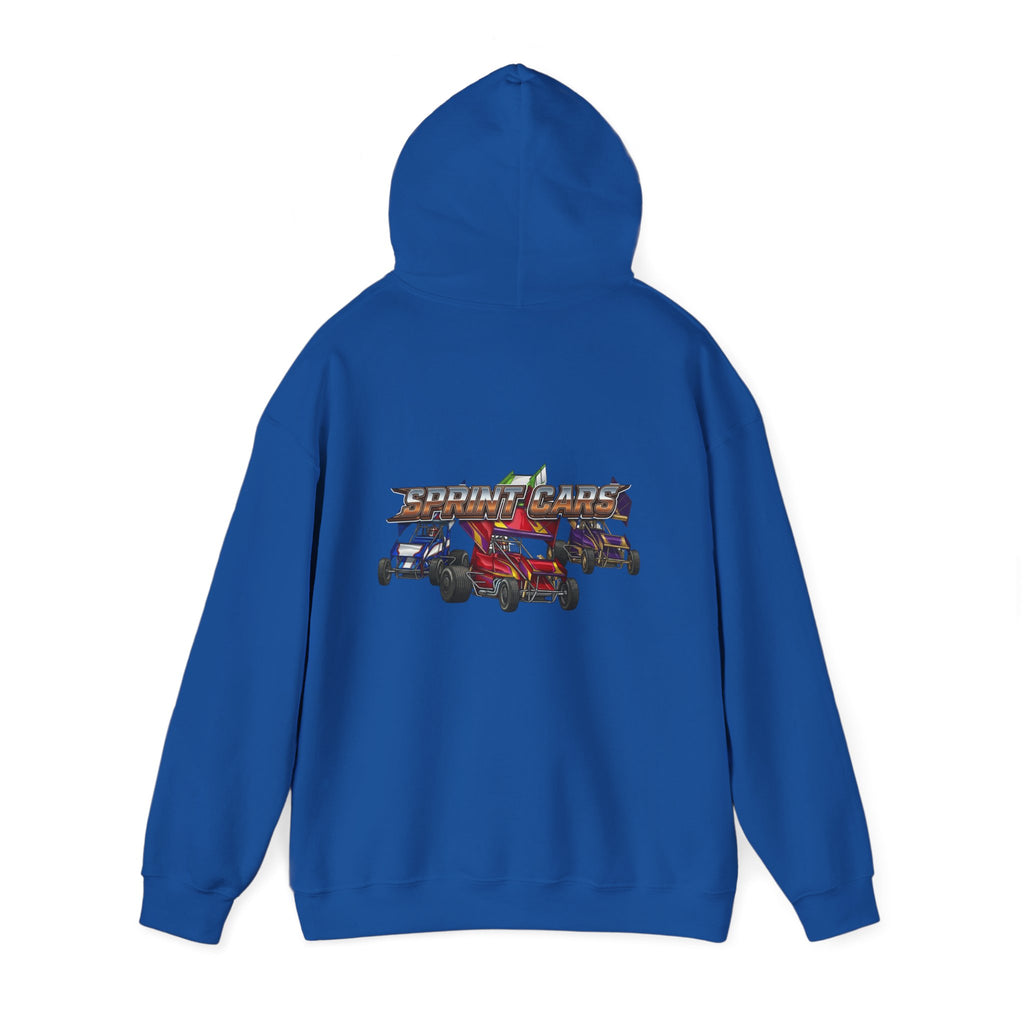 Sprint Car Racing Hoodie — Sprint Kings Graphic Hooded Sweatshirt