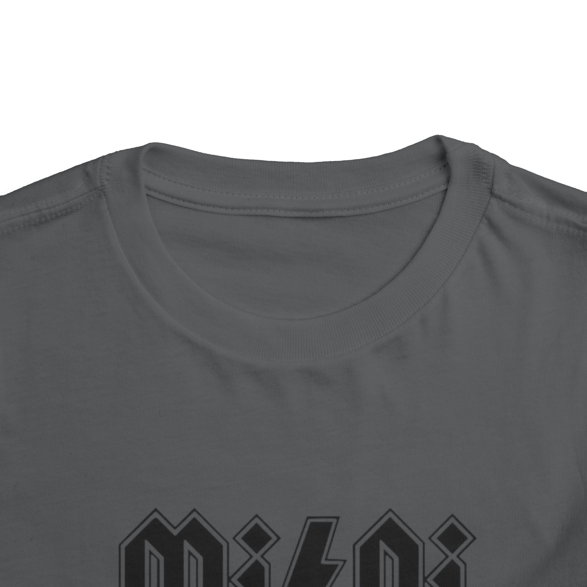 Mini Lightning Toddler Tee — Gothic Rock-Inspired 'Mini' Graphic Shirt