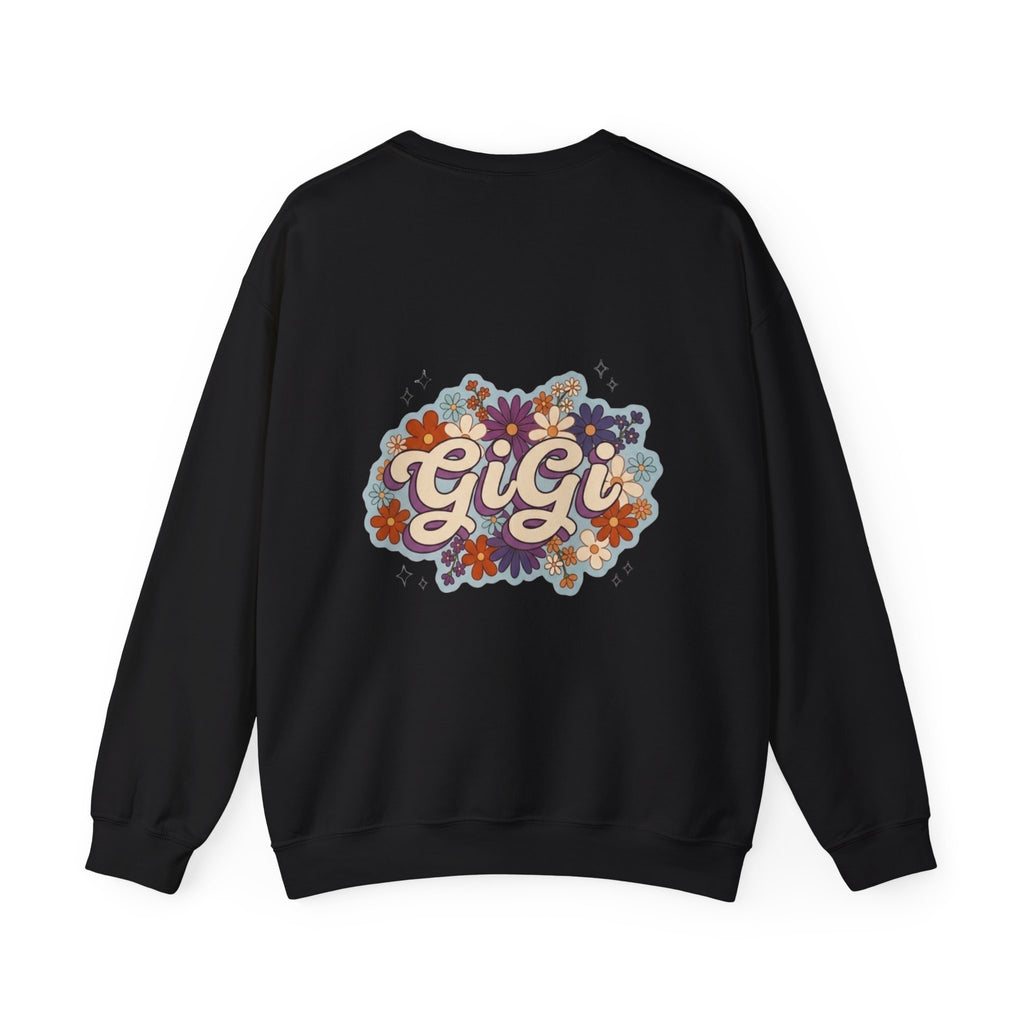 Gigi Floral Crewneck Sweatshirt — Vintage Flower Graphic Sweatshirt