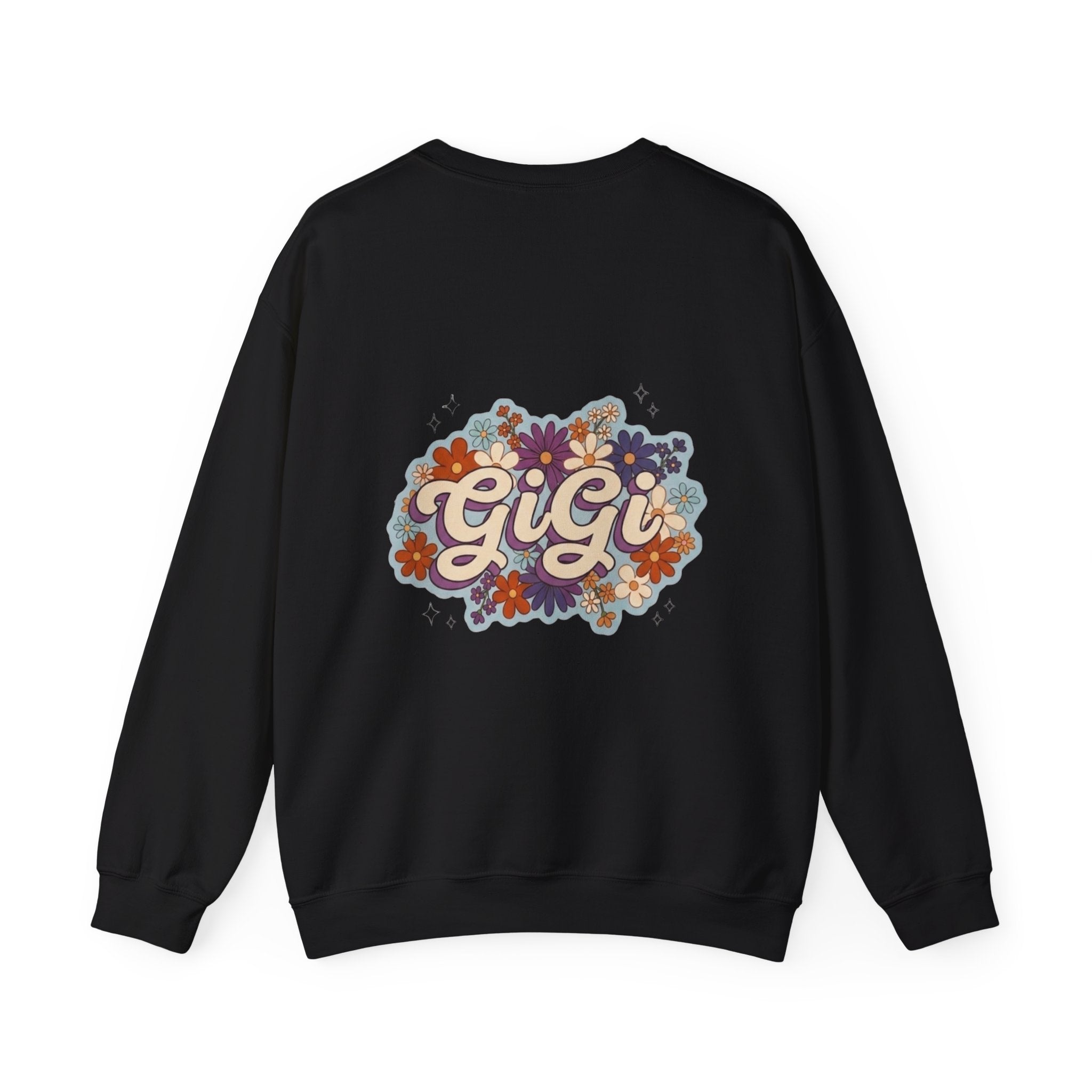 Gigi Floral Crewneck Sweatshirt — Vintage Flower Graphic Sweatshirt