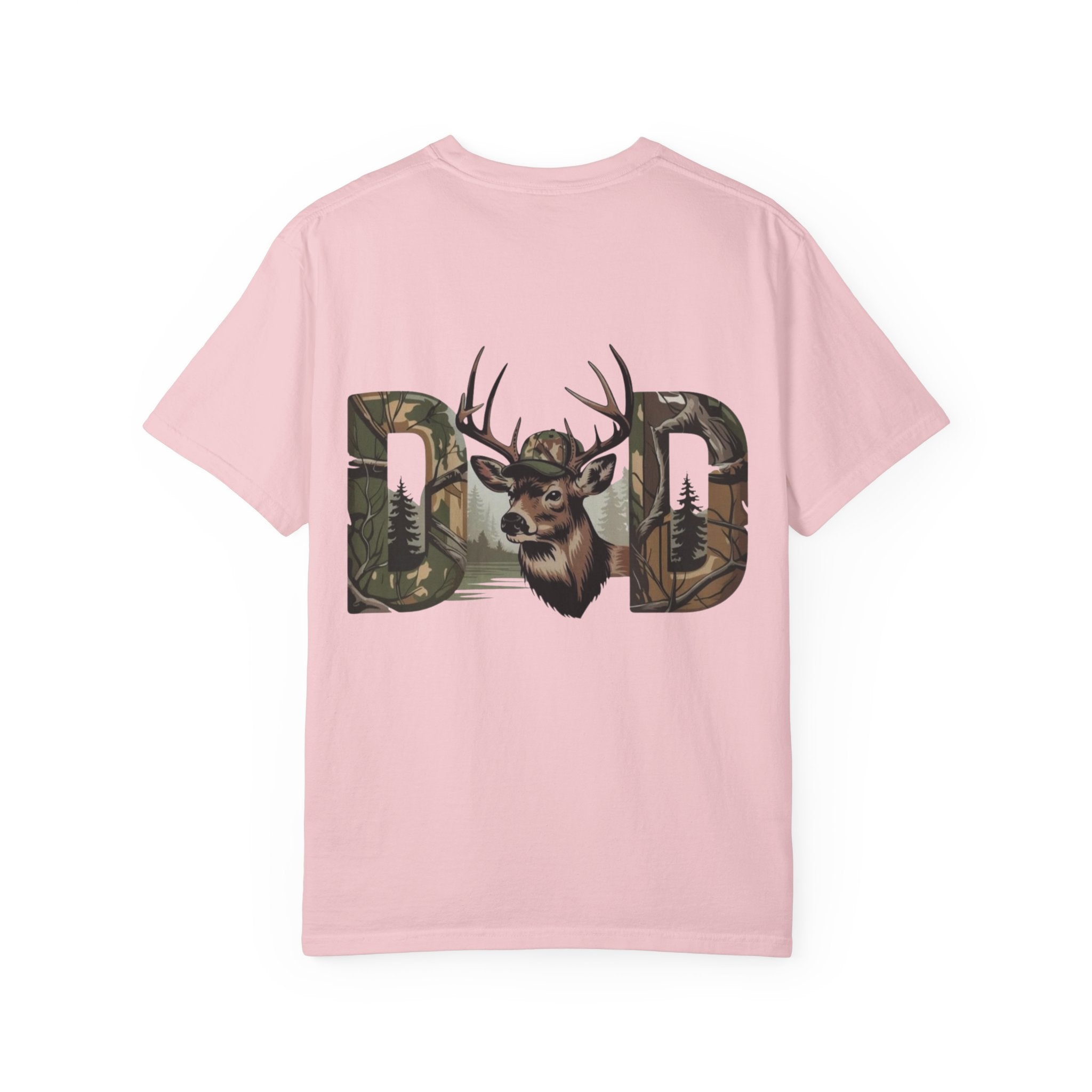Dad Deer Graphic T-Shirt — Hunting Nature Logo Tee