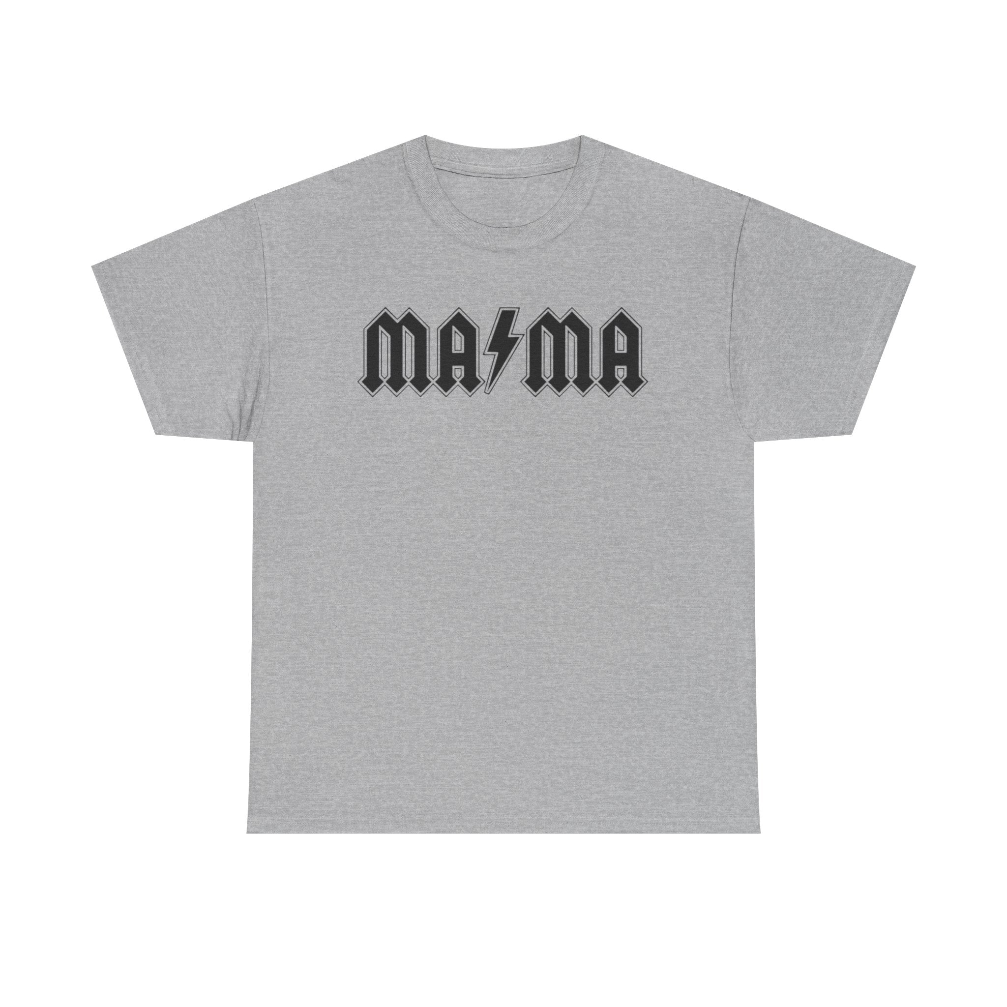 Mama Rock Tee — Gothic Lettering "MAMA" Graphic T-Shirt