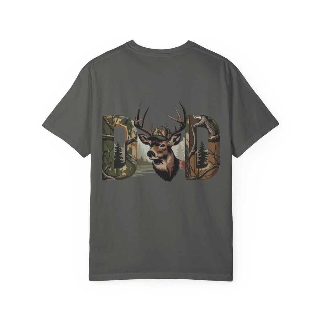Dad Deer Graphic T-Shirt — Hunting Nature Logo Tee