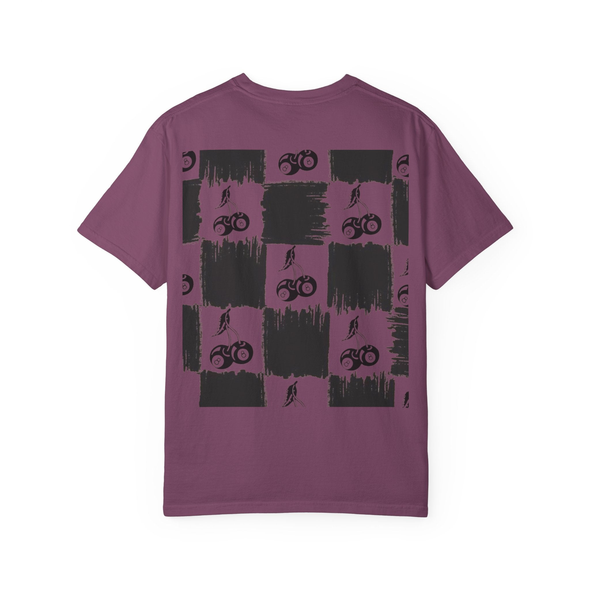 Cherry Checkerboard Graphic T-Shirt