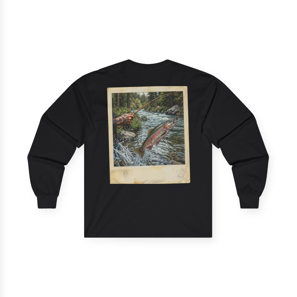Fishing Polaroid Long Sleeve Tee