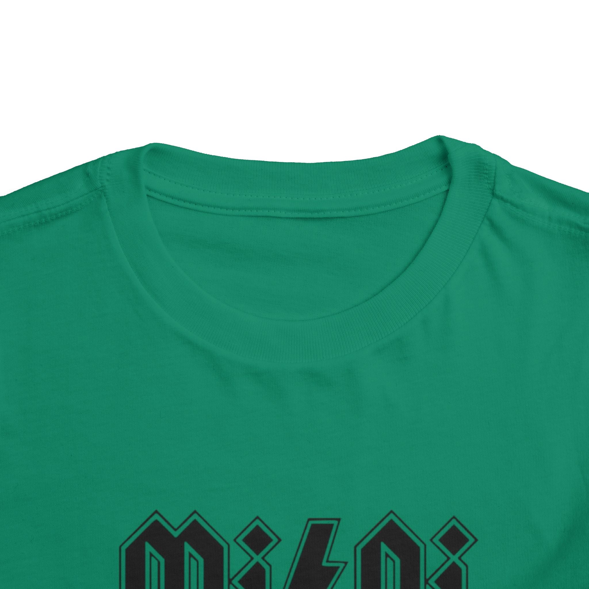 Mini Lightning Toddler Tee — Gothic Rock-Inspired 'Mini' Graphic Shirt