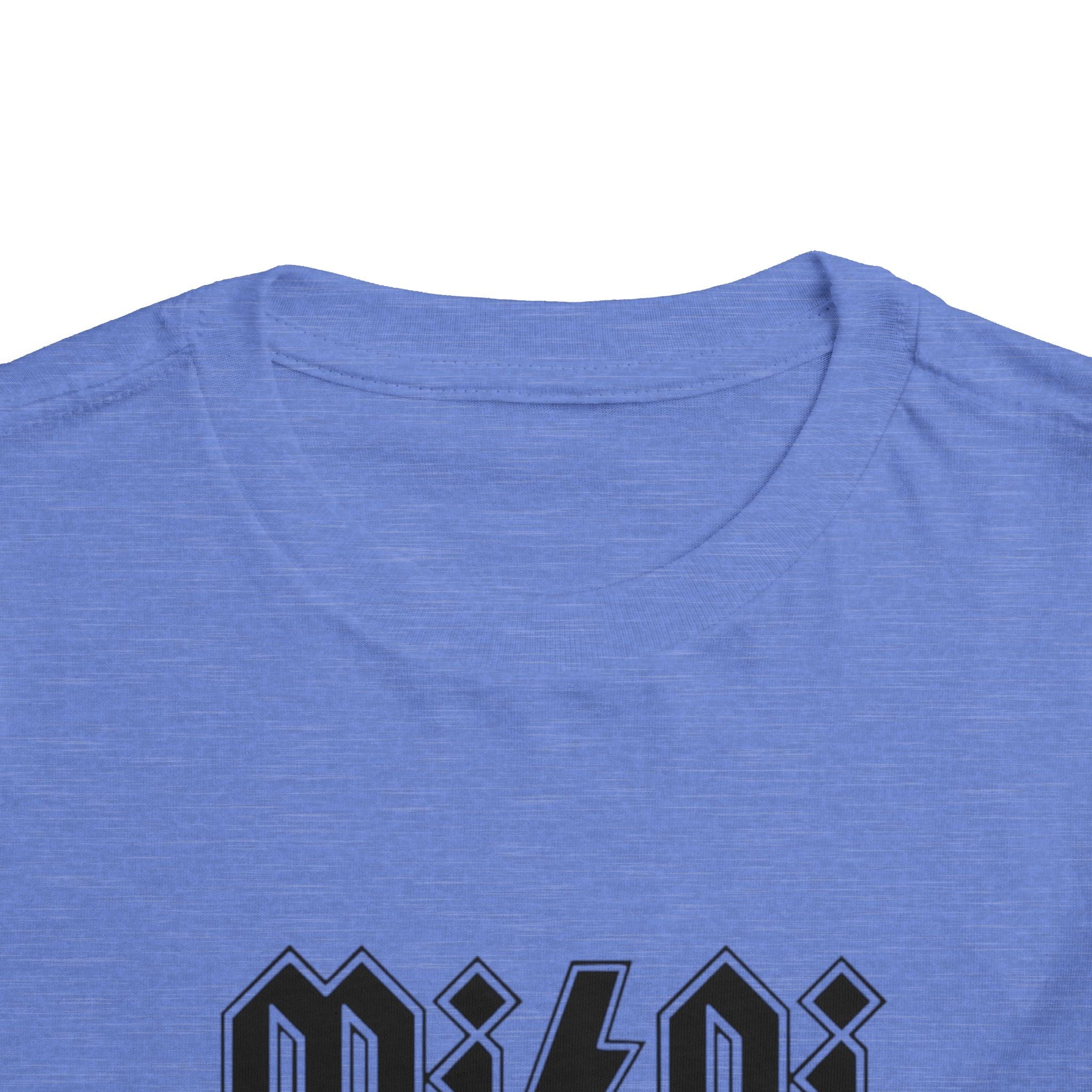 Mini Lightning Toddler Tee — Gothic Rock-Inspired 'Mini' Graphic Shirt