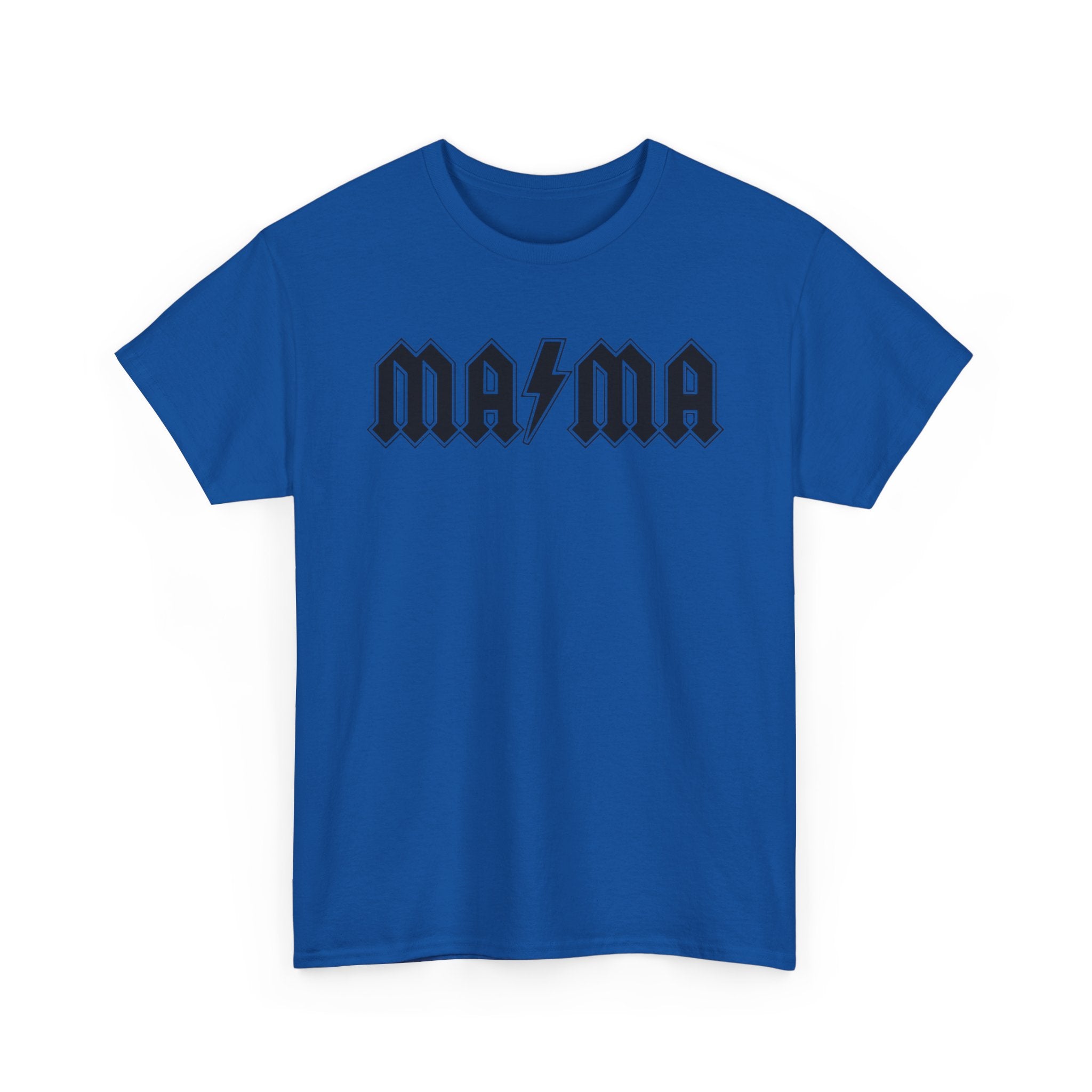 Mama Rock Tee — Gothic Lettering "MAMA" Graphic T-Shirt