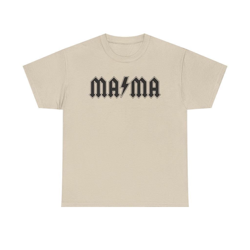 Mama Rock Tee — Gothic Lettering "MAMA" Graphic T-Shirt