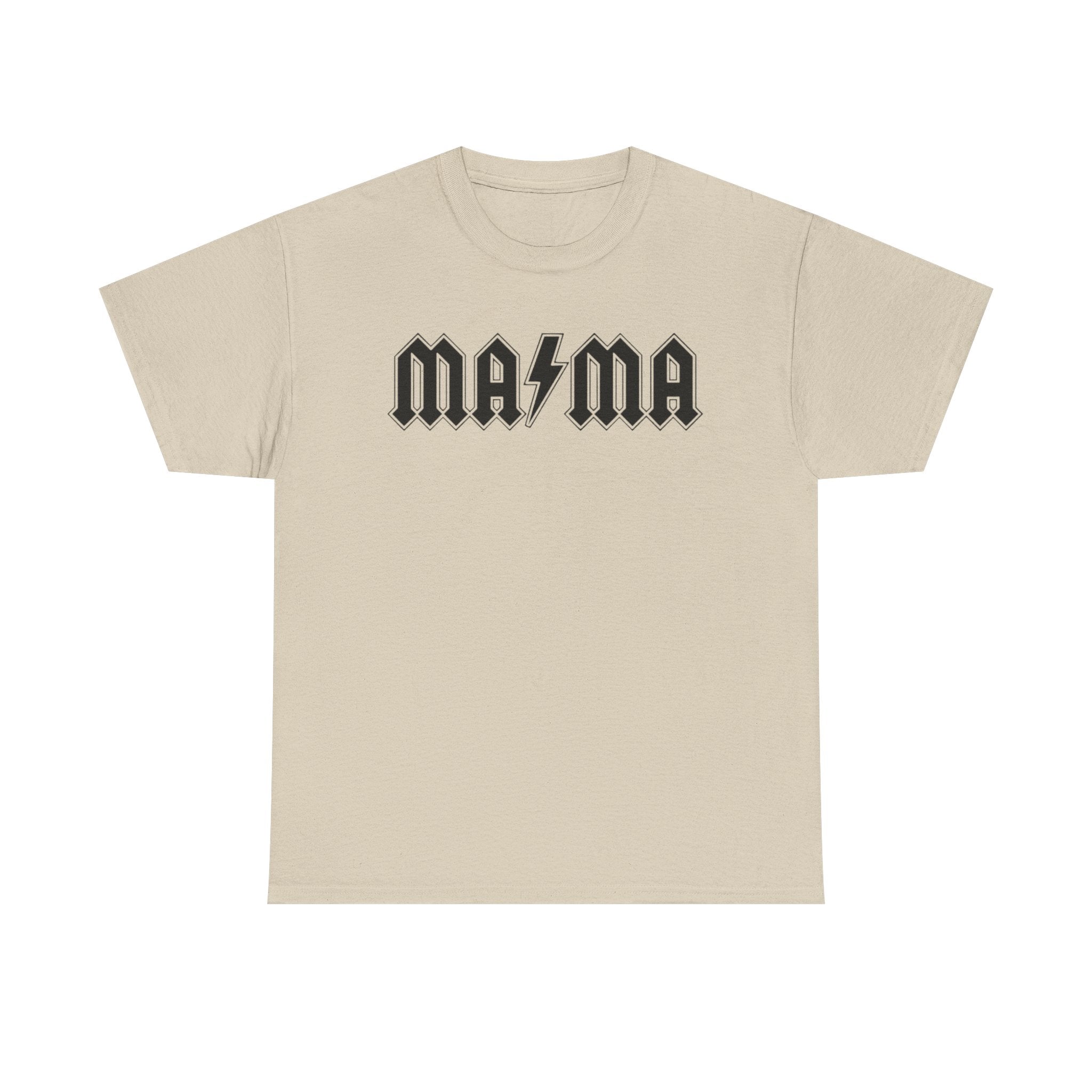 Mama Rock Tee — Gothic Lettering "MAMA" Graphic T-Shirt