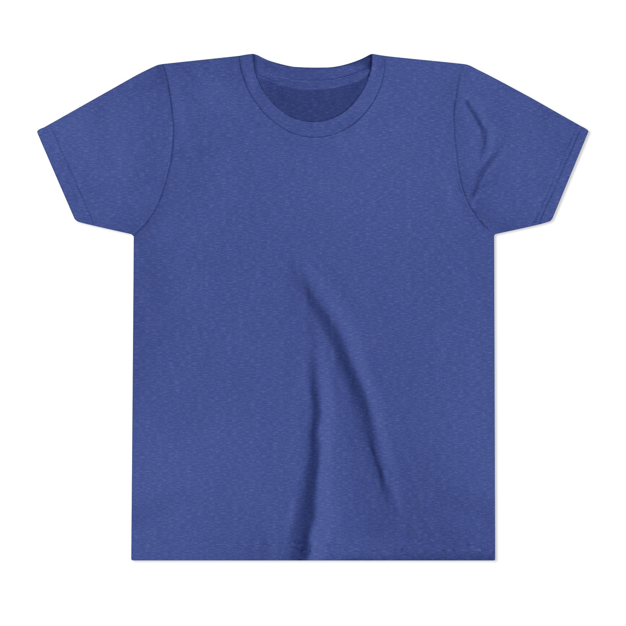 Autism Youth Tee — Colorful Retro Smiley, Puzzle & Butterfly Graphic