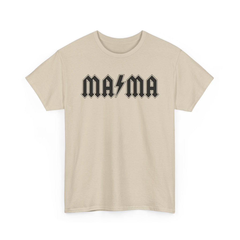 Mama Rock Tee — Gothic Lettering "MAMA" Graphic T-Shirt