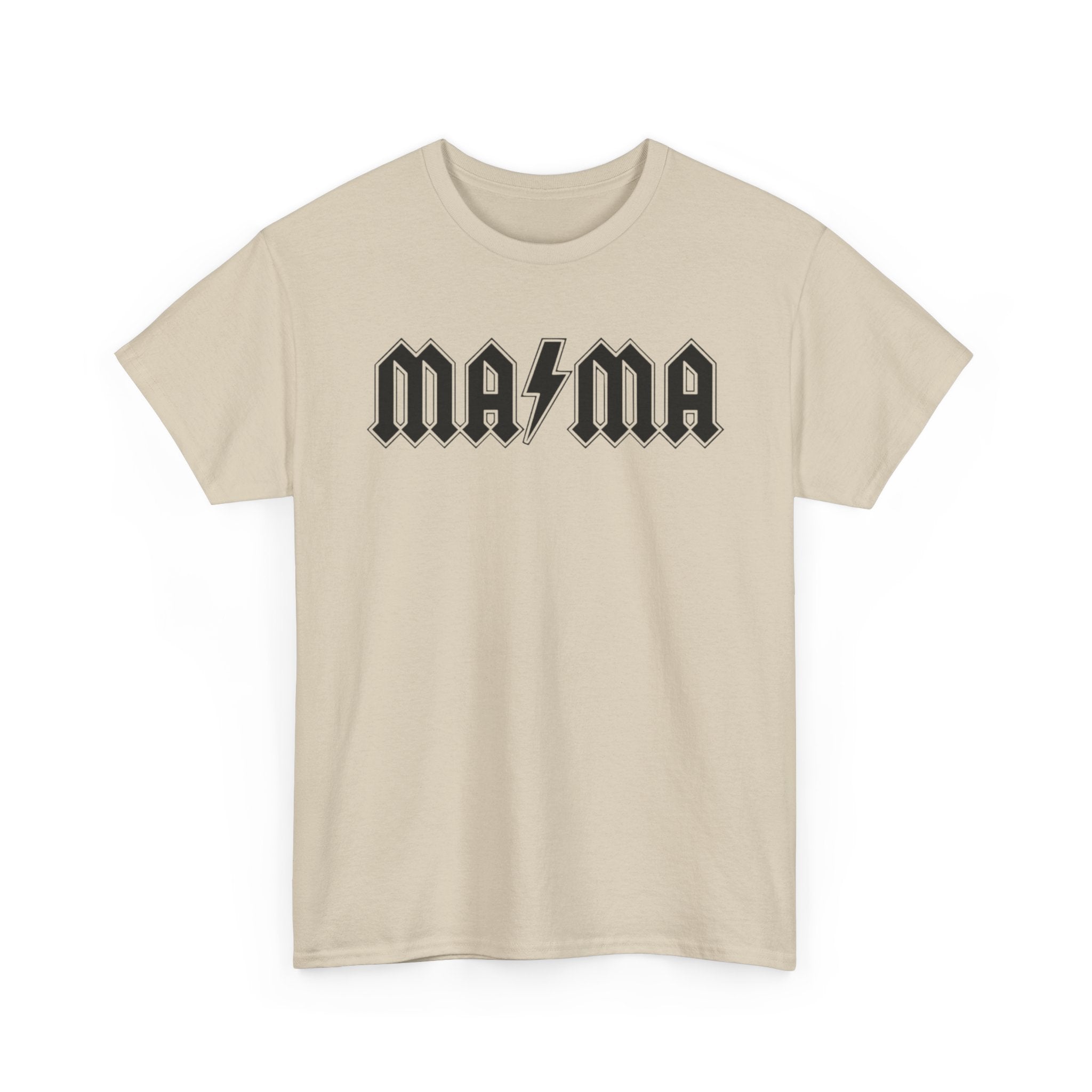 Mama Rock Tee — Gothic Lettering "MAMA" Graphic T-Shirt