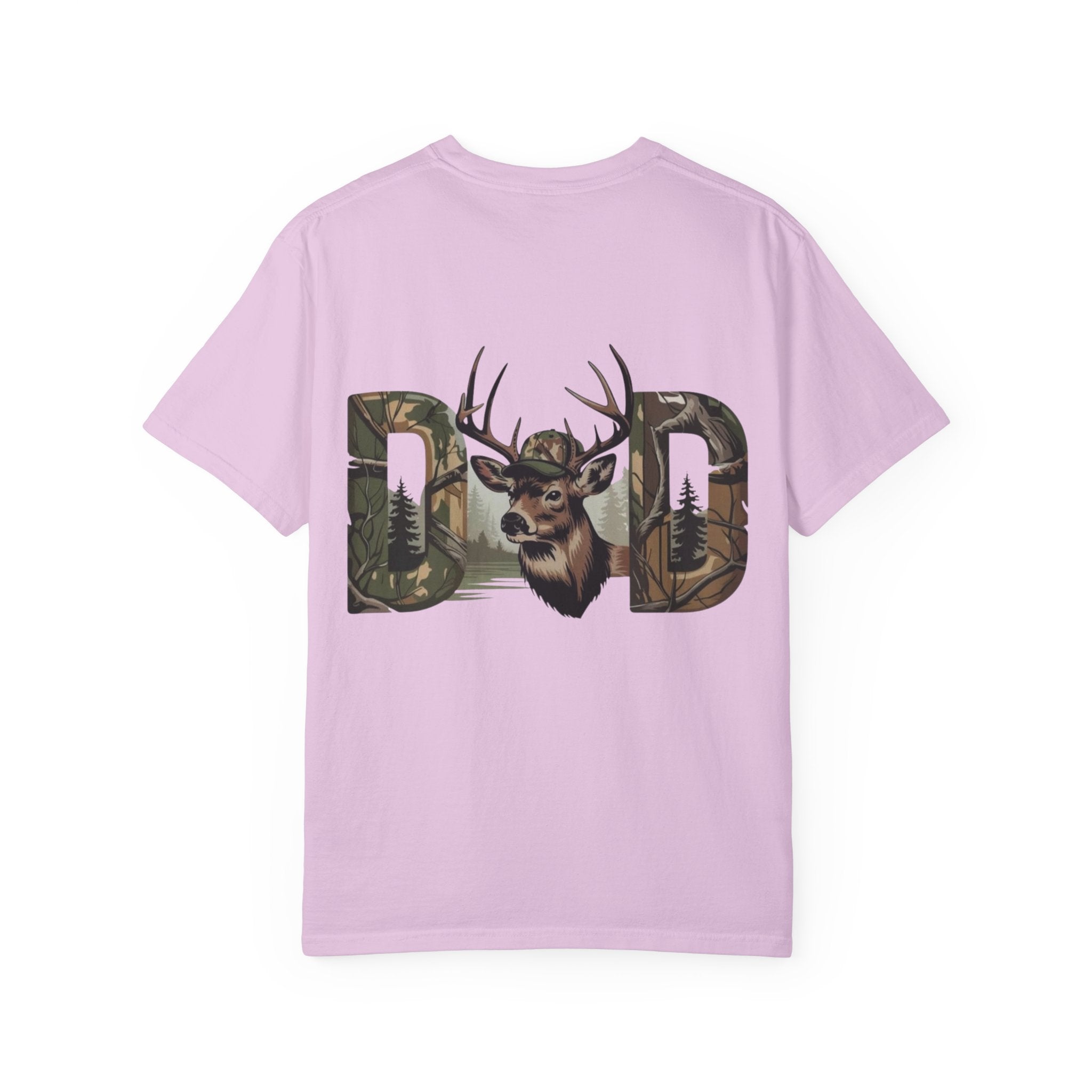 Dad Deer Graphic T-Shirt — Hunting Nature Logo Tee