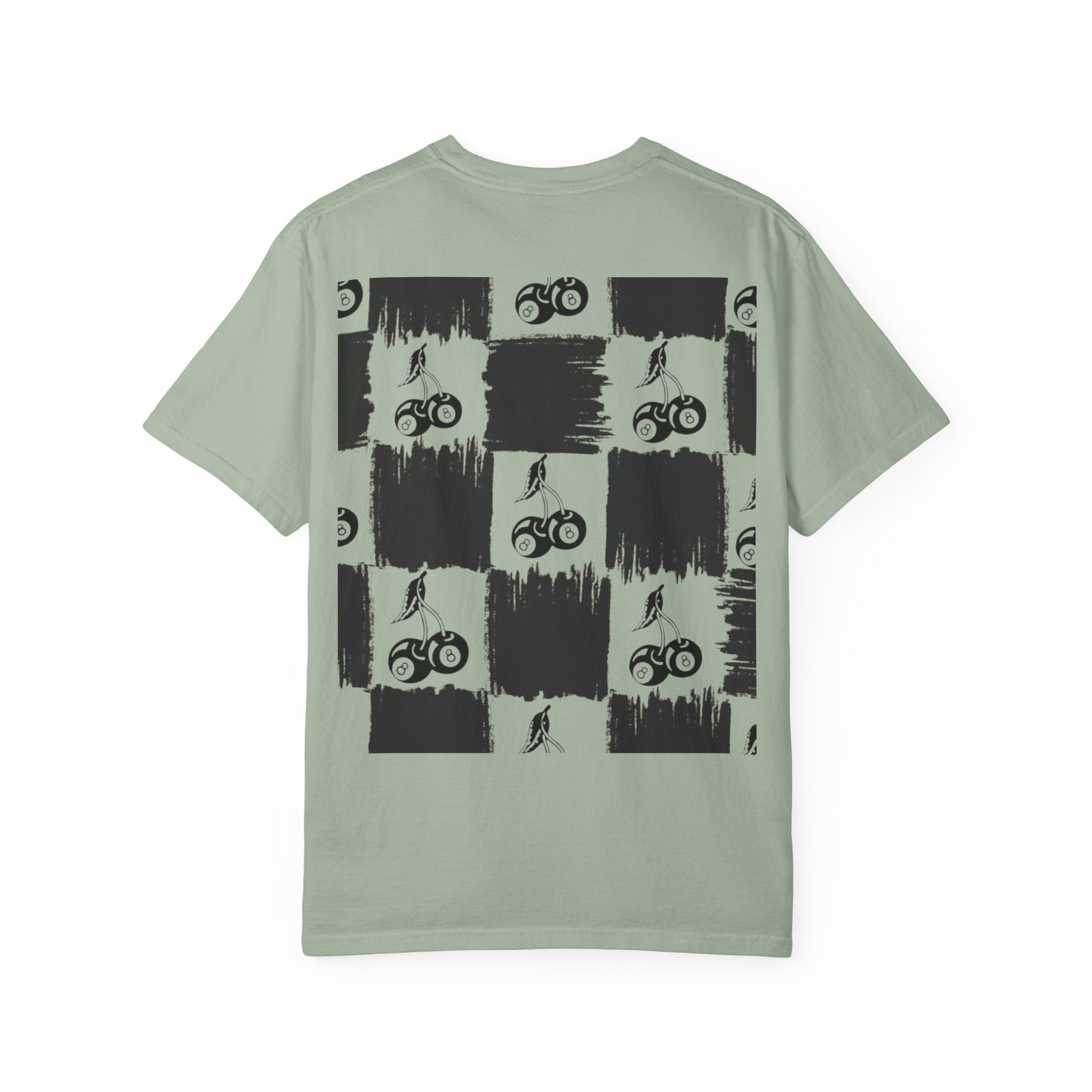 Cherry Checkerboard Graphic T-Shirt