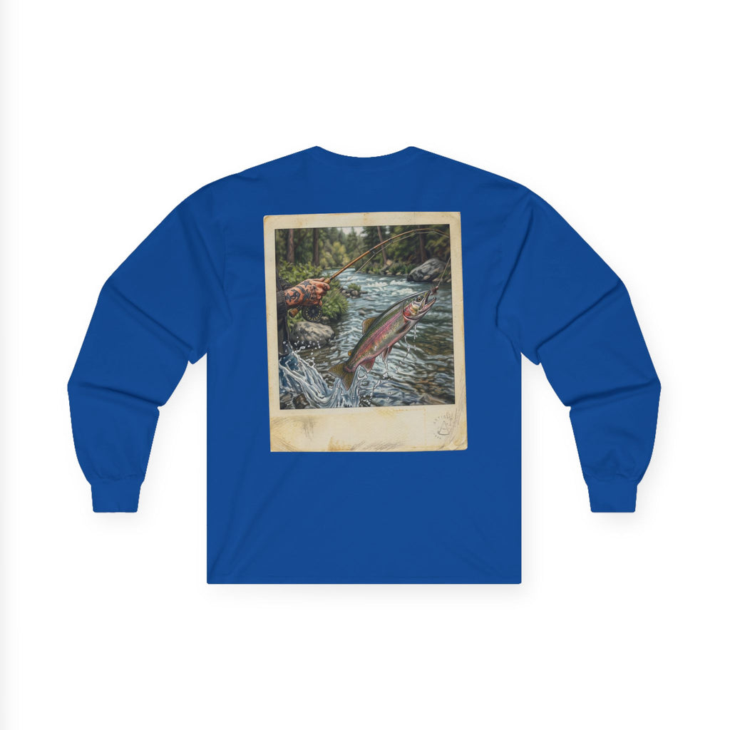 Fishing Polaroid Long Sleeve Tee