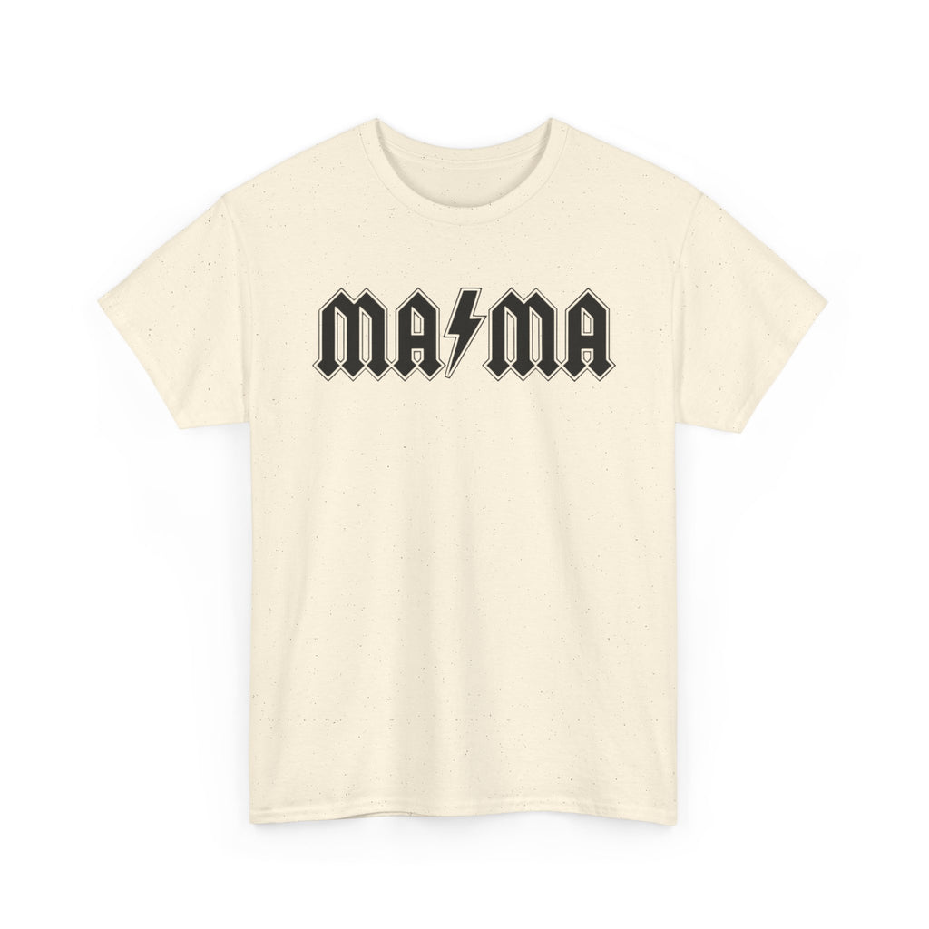 Mama Rock Tee — Gothic Lettering "MAMA" Graphic T-Shirt