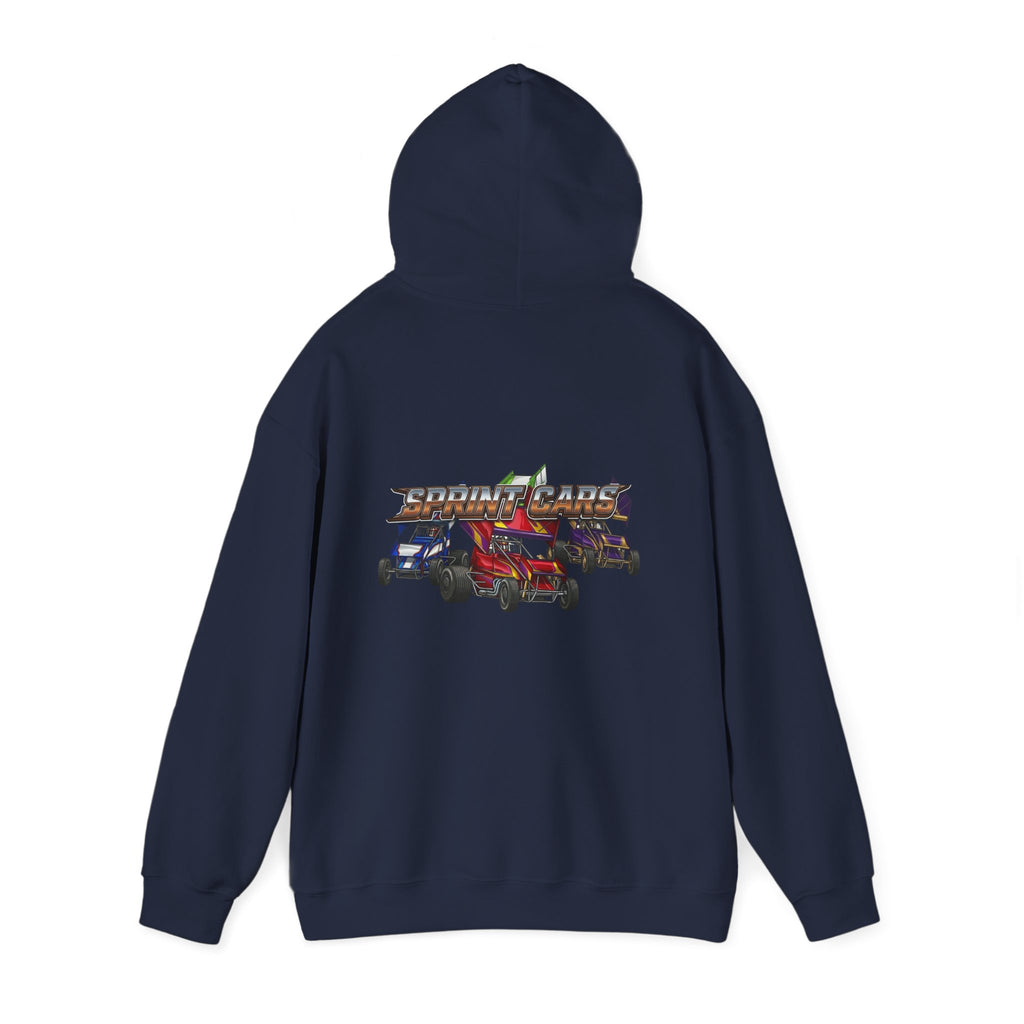 Sprint Car Racing Hoodie — Sprint Kings Graphic Hooded Sweatshirt