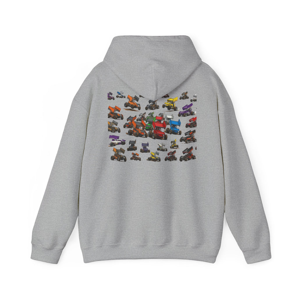 Hoodie — Vintage Racing  Backprint Hoodie