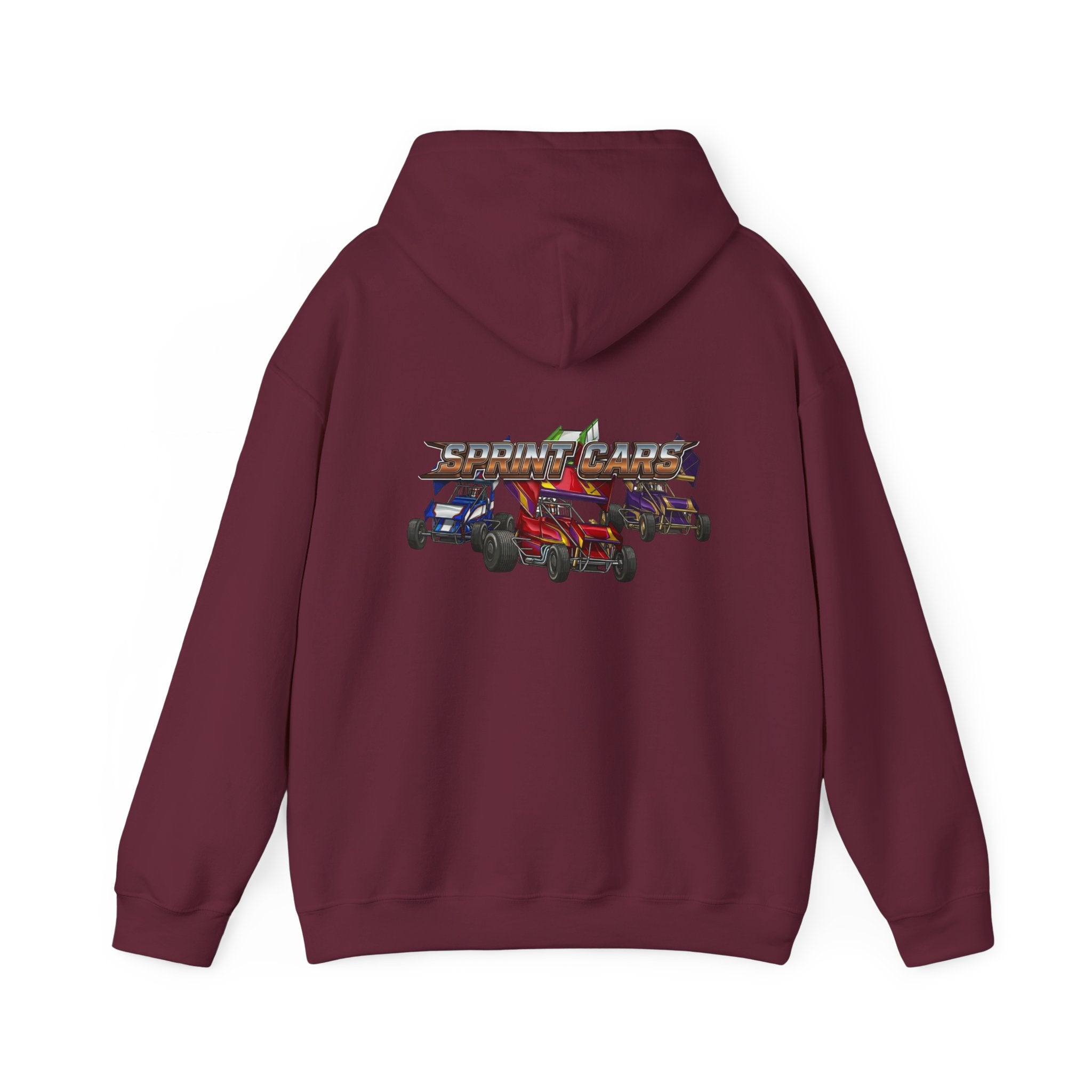 Sprint Car Racing Hoodie — Sprint Kings Graphic Hooded Sweatshirt