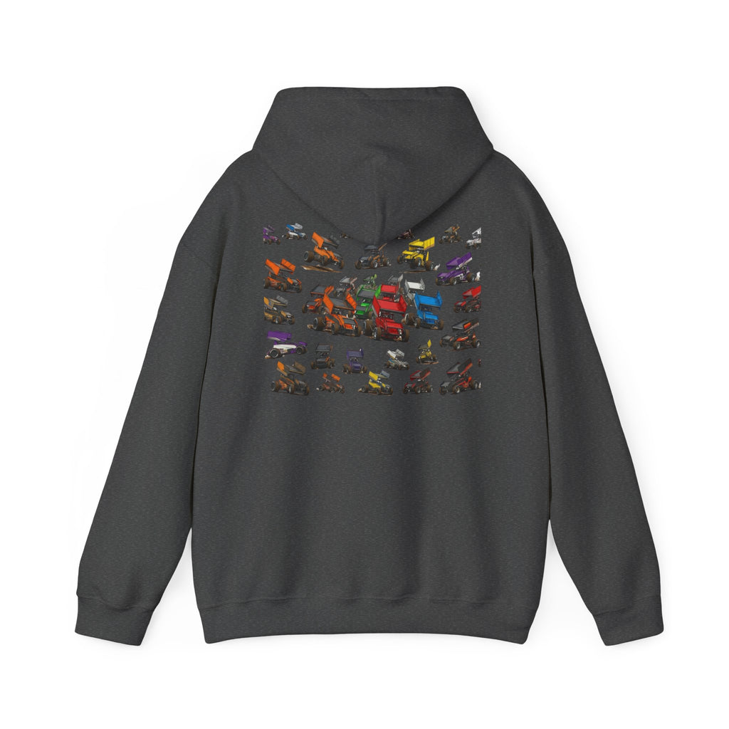 Hoodie — Vintage Racing  Backprint Hoodie