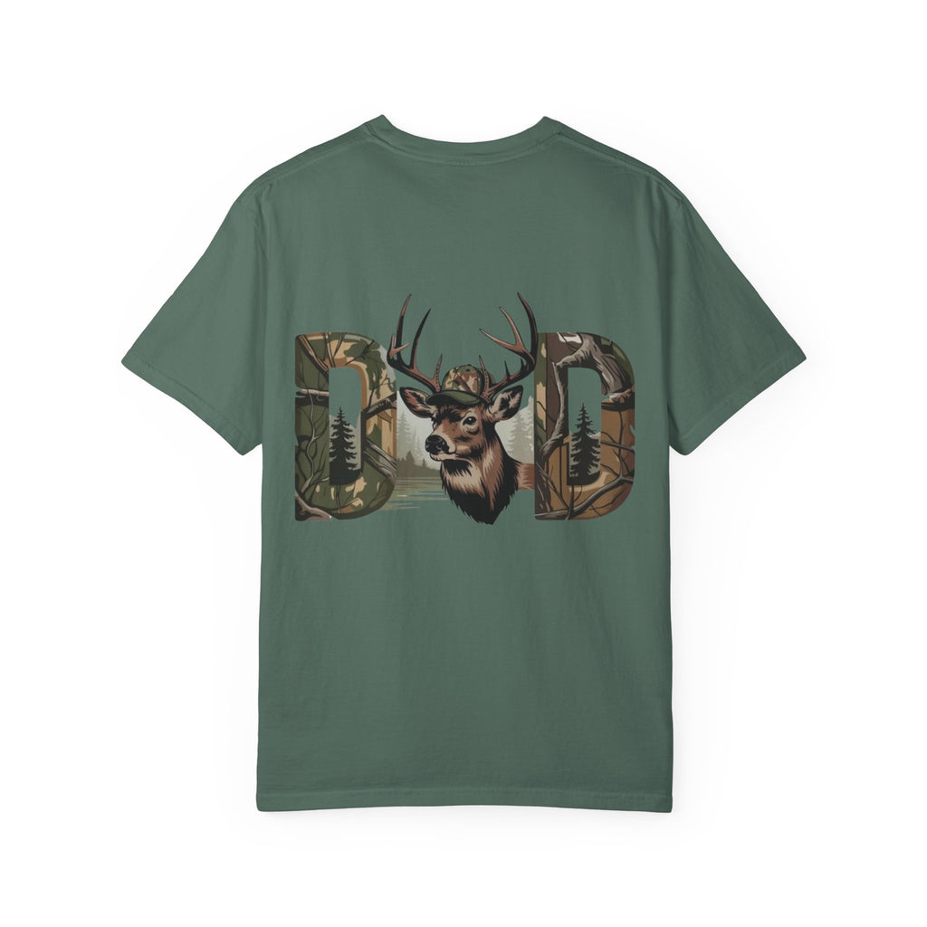 Dad Deer Graphic T-Shirt — Hunting Nature Logo Tee