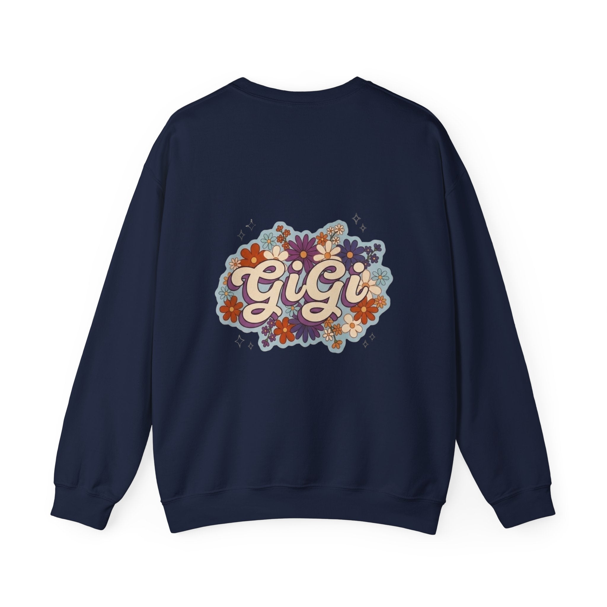Gigi Floral Crewneck Sweatshirt — Vintage Flower Graphic Sweatshirt