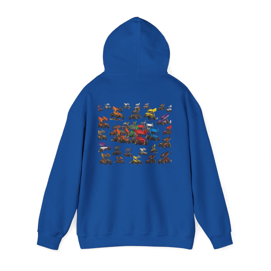 Hoodie — Vintage Racing  Backprint Hoodie