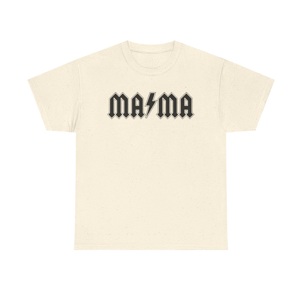 Mama Rock Tee — Gothic Lettering "MAMA" Graphic T-Shirt