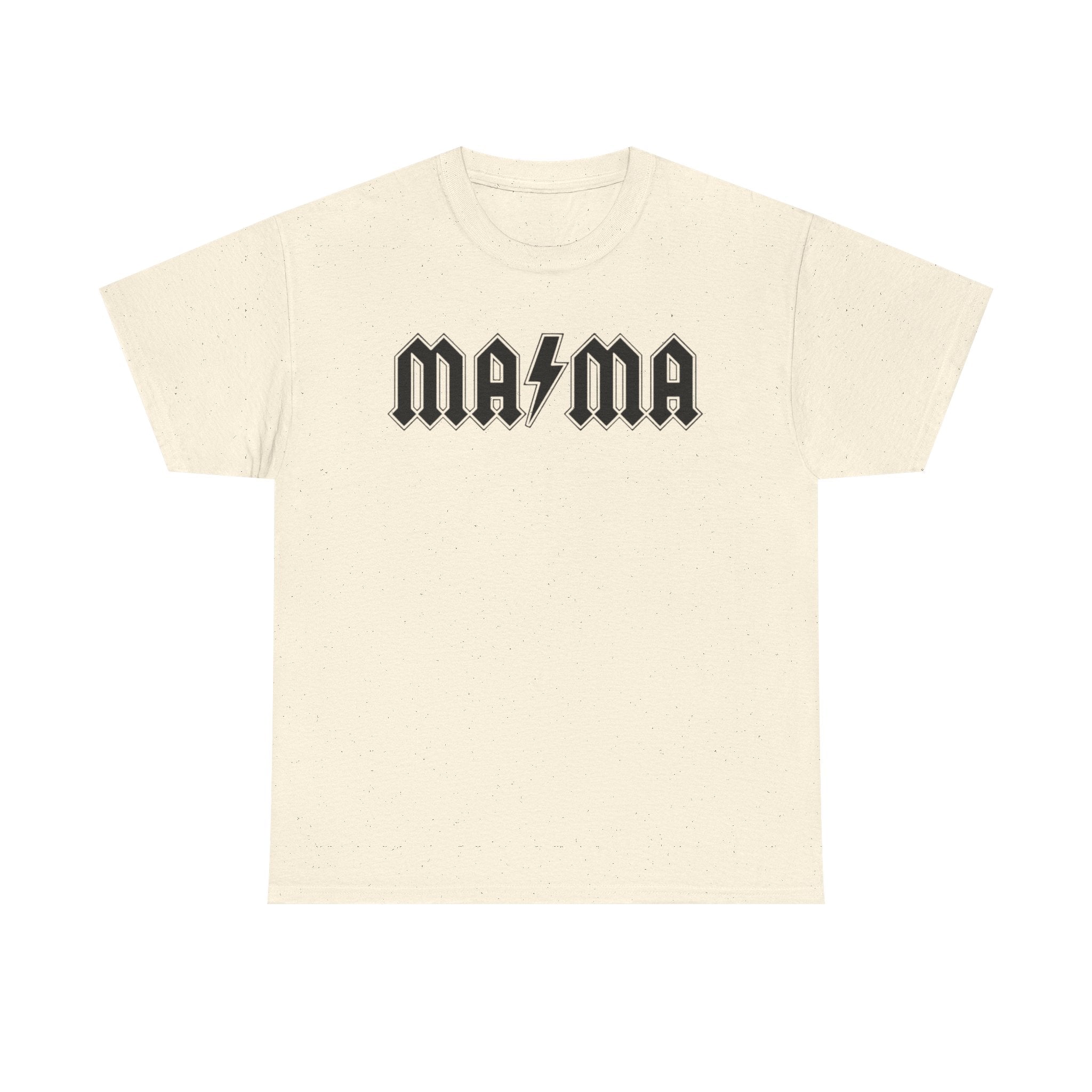 Mama Rock Tee — Gothic Lettering "MAMA" Graphic T-Shirt