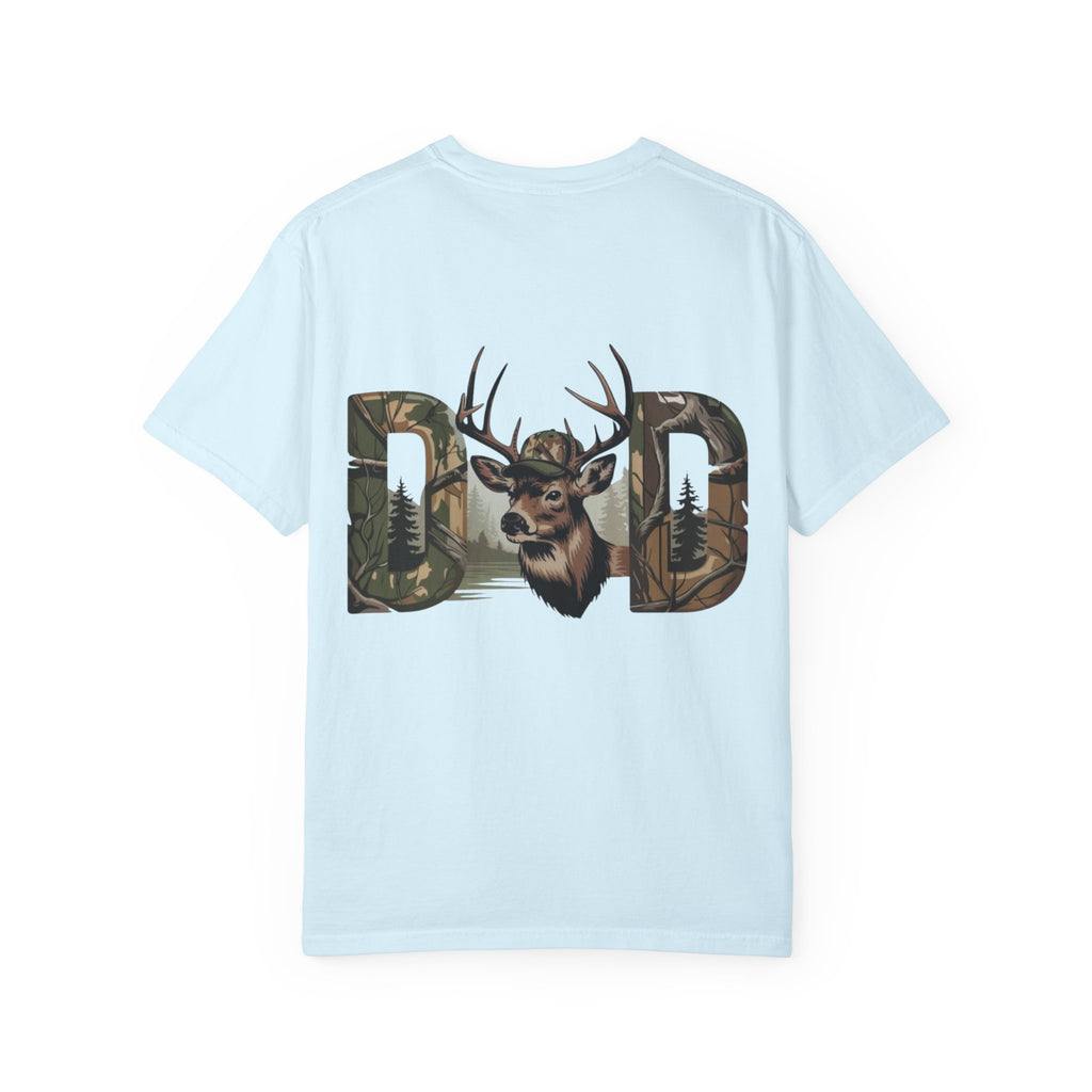 Dad Deer Graphic T-Shirt — Hunting Nature Logo Tee
