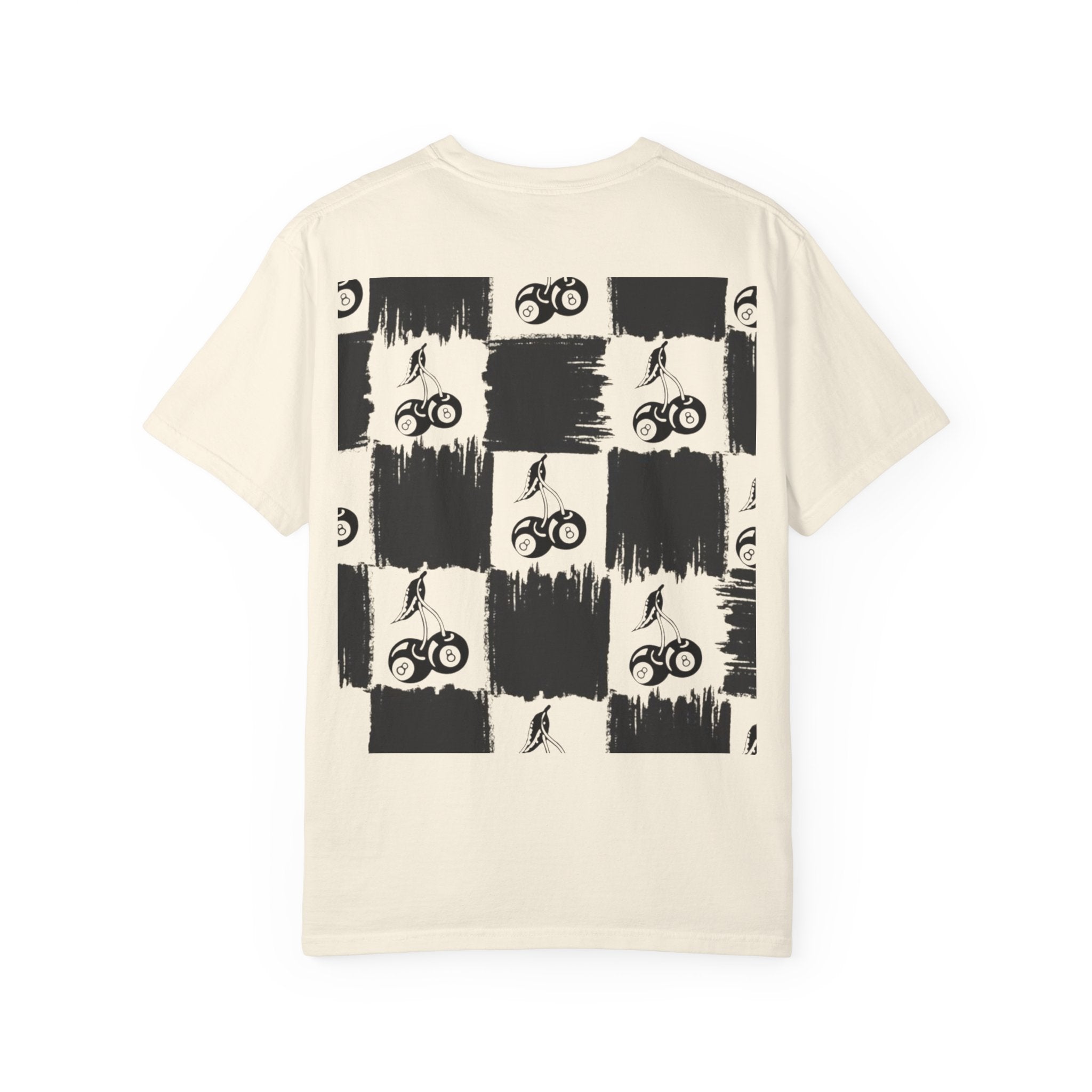 Cherry Checkerboard Graphic T-Shirt