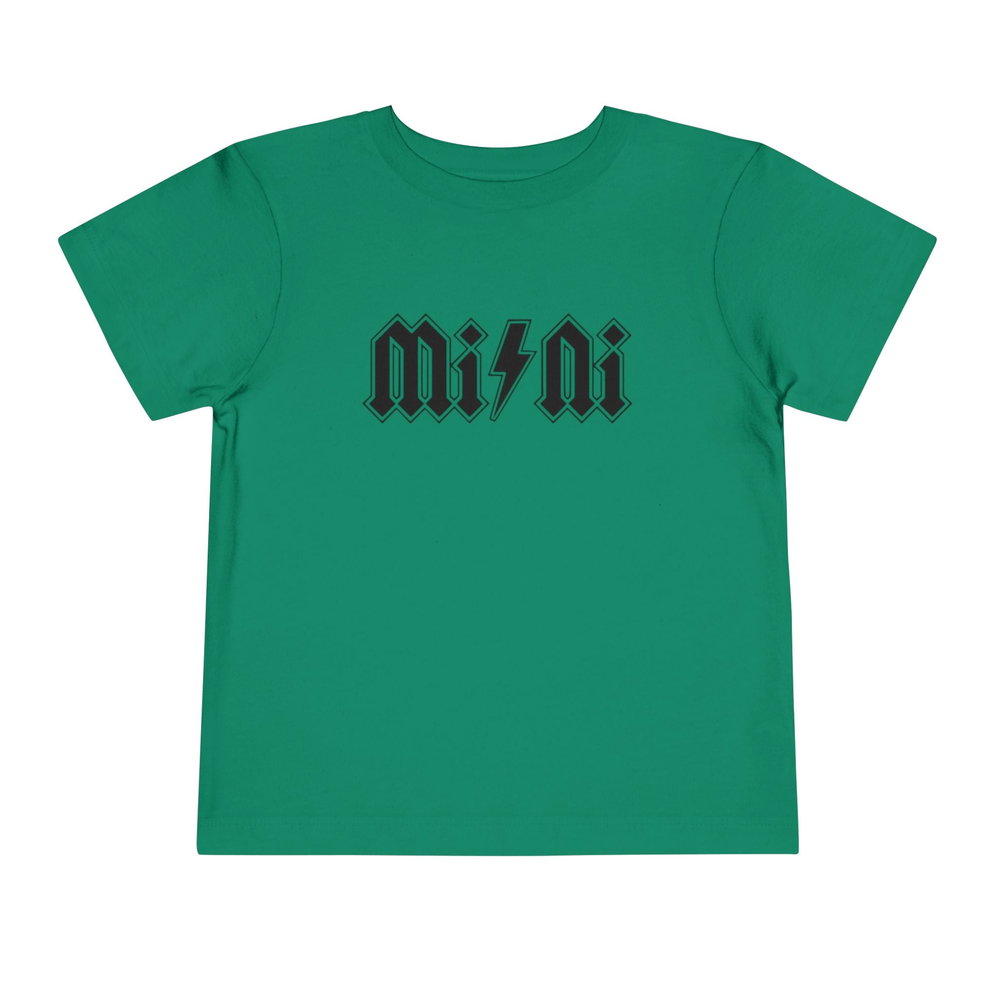 Mini Lightning Toddler Tee — Gothic Rock-Inspired 'Mini' Graphic Shirt