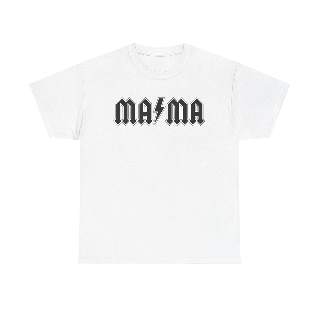 Mama Rock Tee — Gothic Lettering "MAMA" Graphic T-Shirt