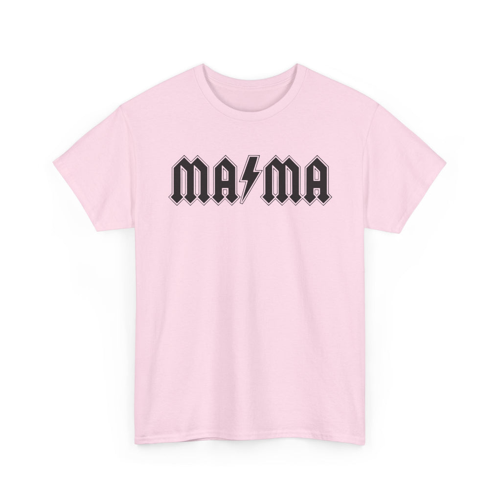 Mama Rock Tee — Gothic Lettering "MAMA" Graphic T-Shirt