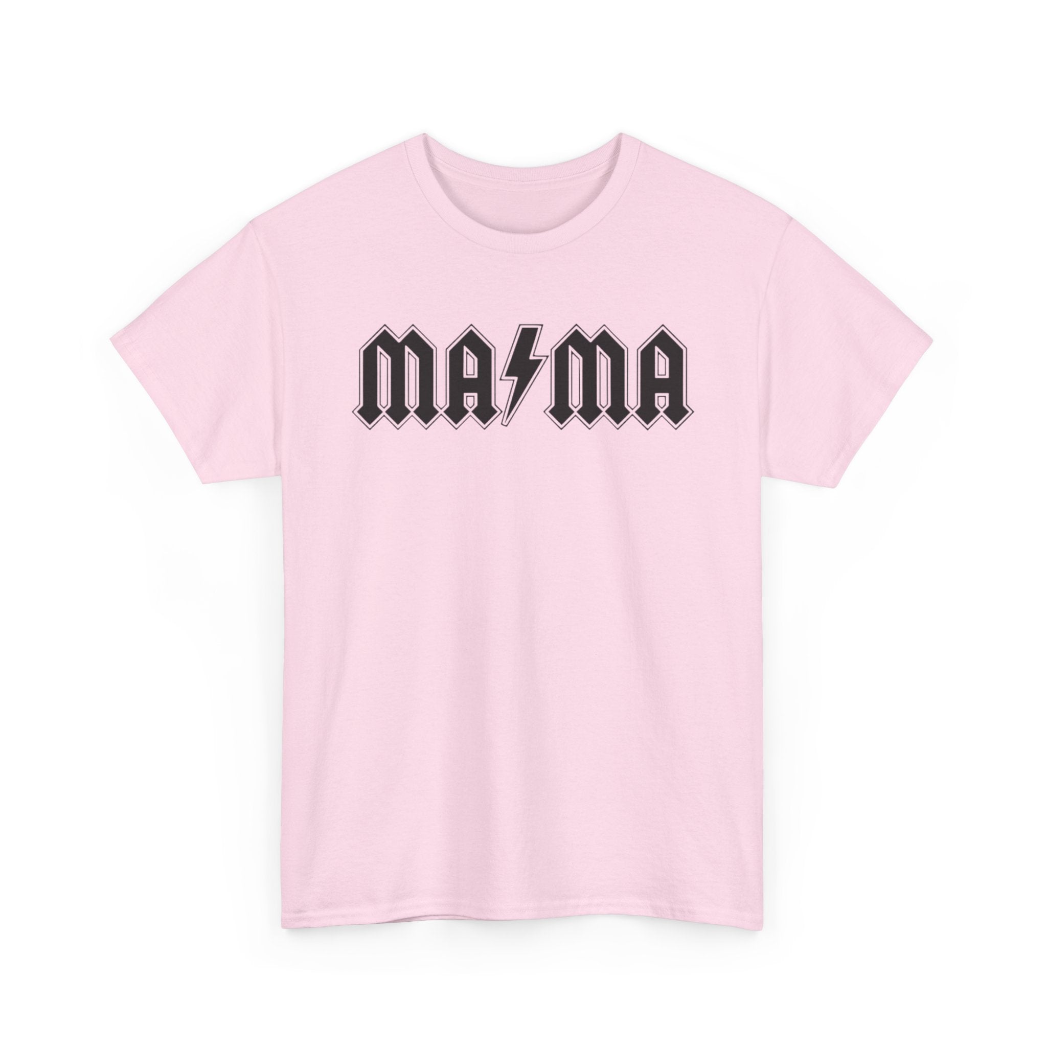 Mama Rock Tee — Gothic Lettering "MAMA" Graphic T-Shirt