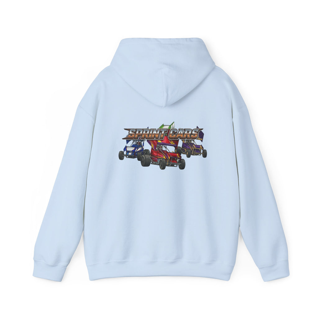 Sprint Car Racing Hoodie — Sprint Kings Graphic Hooded Sweatshirt