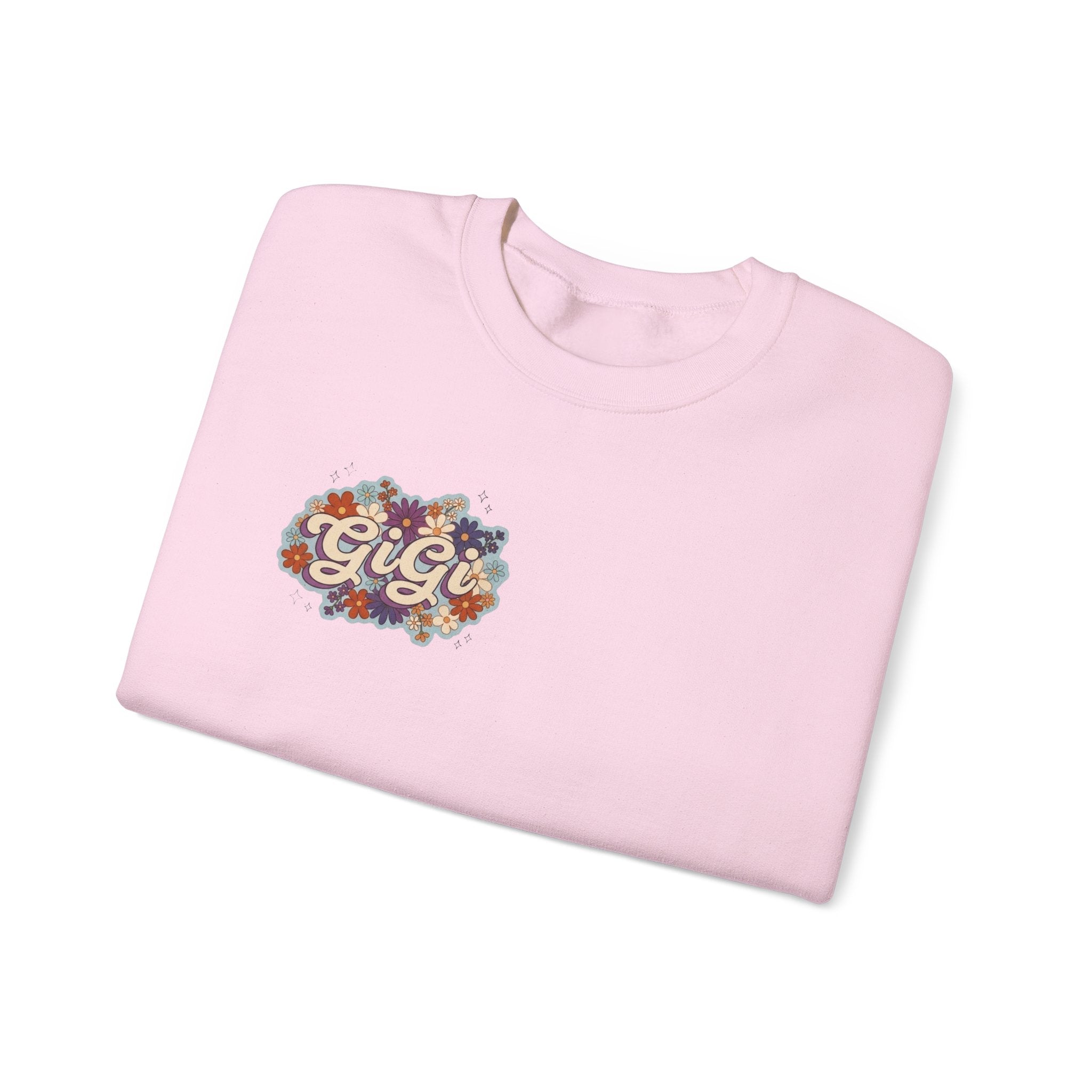 Gigi Floral Crewneck Sweatshirt — Vintage Flower Graphic Sweatshirt